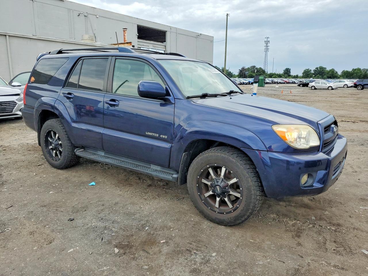2008 Toyota 4runner Limited Синий vin: JTEBU17R480130359