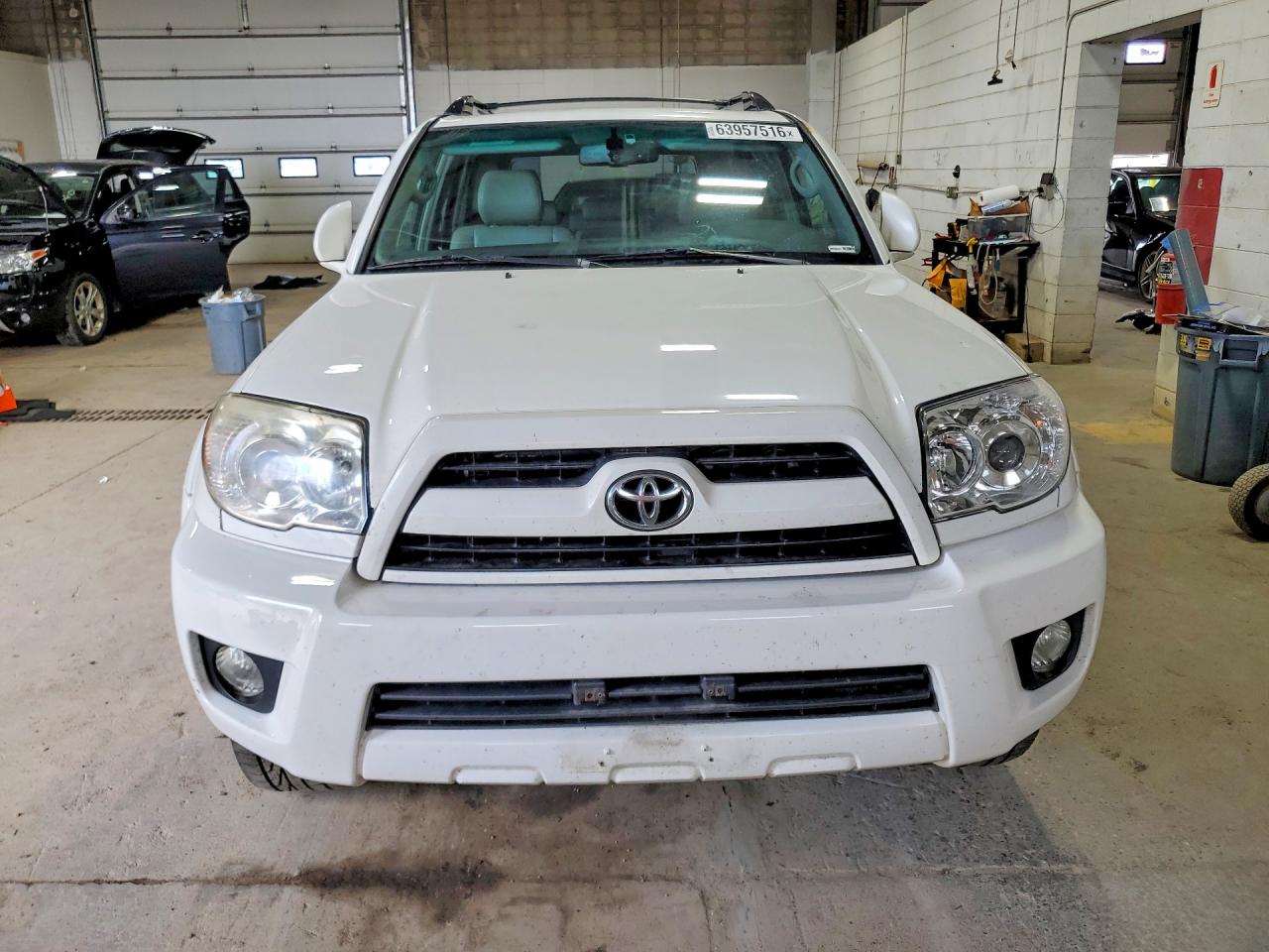 2008 Toyota 4runner Limited White vin: JTEBU17R48K032758
