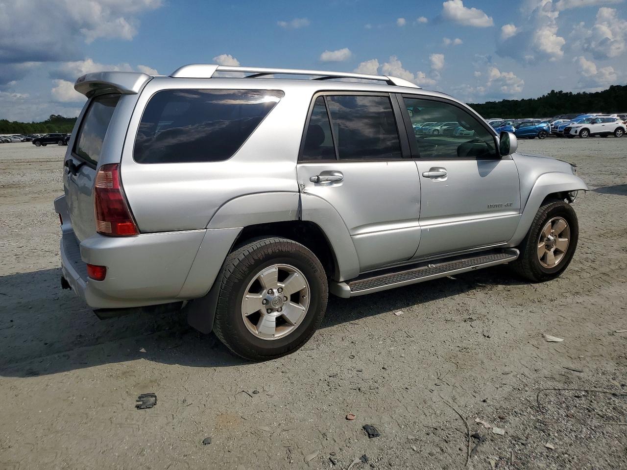 2003 Toyota 4runner Limited Silver vin: JTEBU17R538000181
