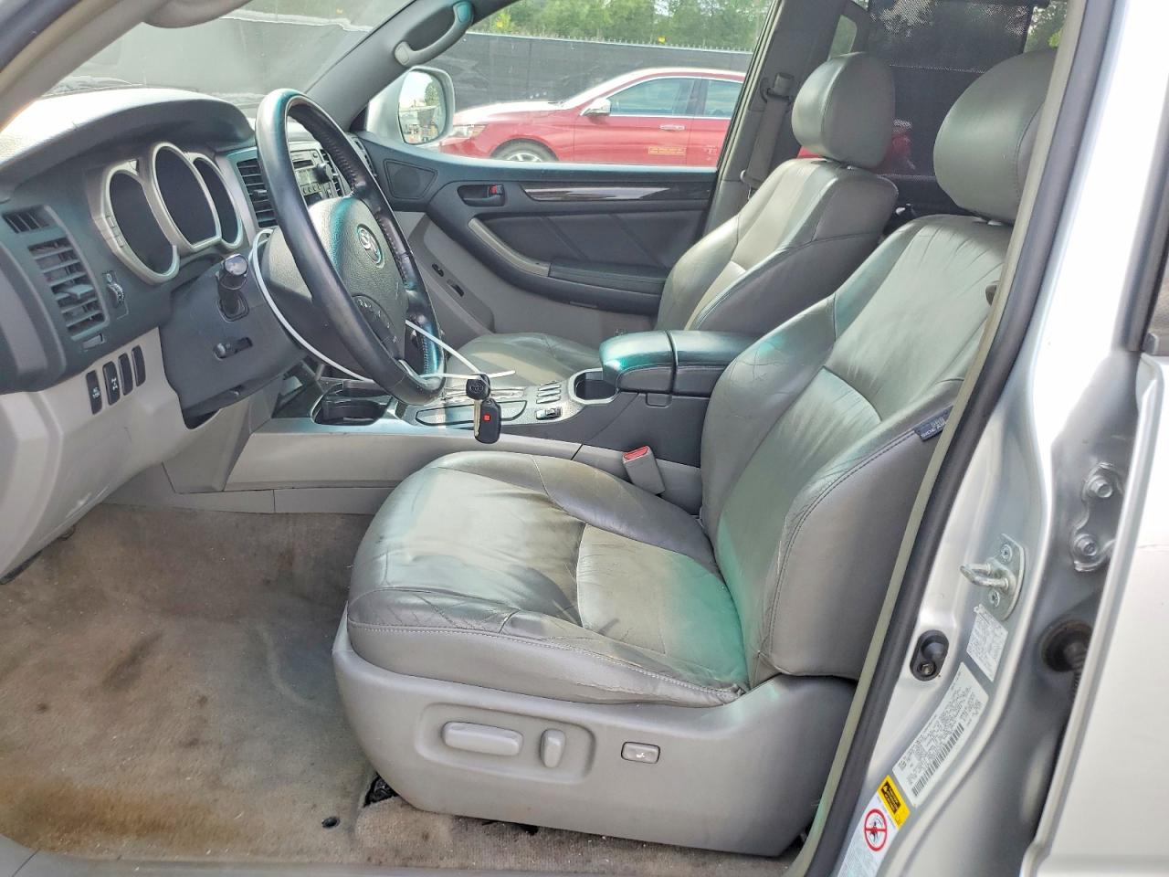2003 Toyota 4runner Limited Silver vin: JTEBU17R538000181