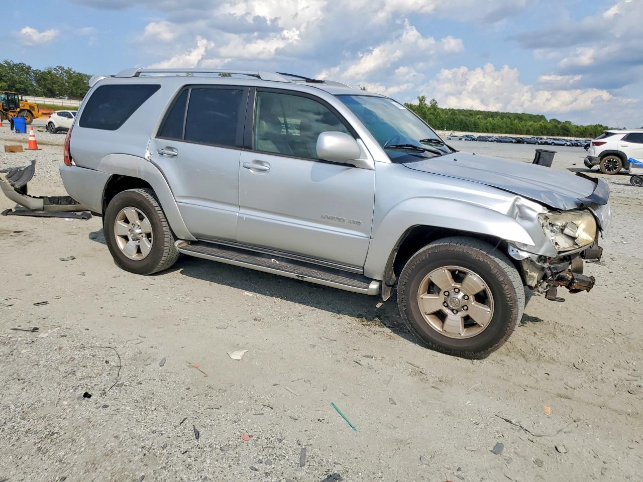 2003 Toyota 4runner Limited Silver vin: JTEBU17R538000181