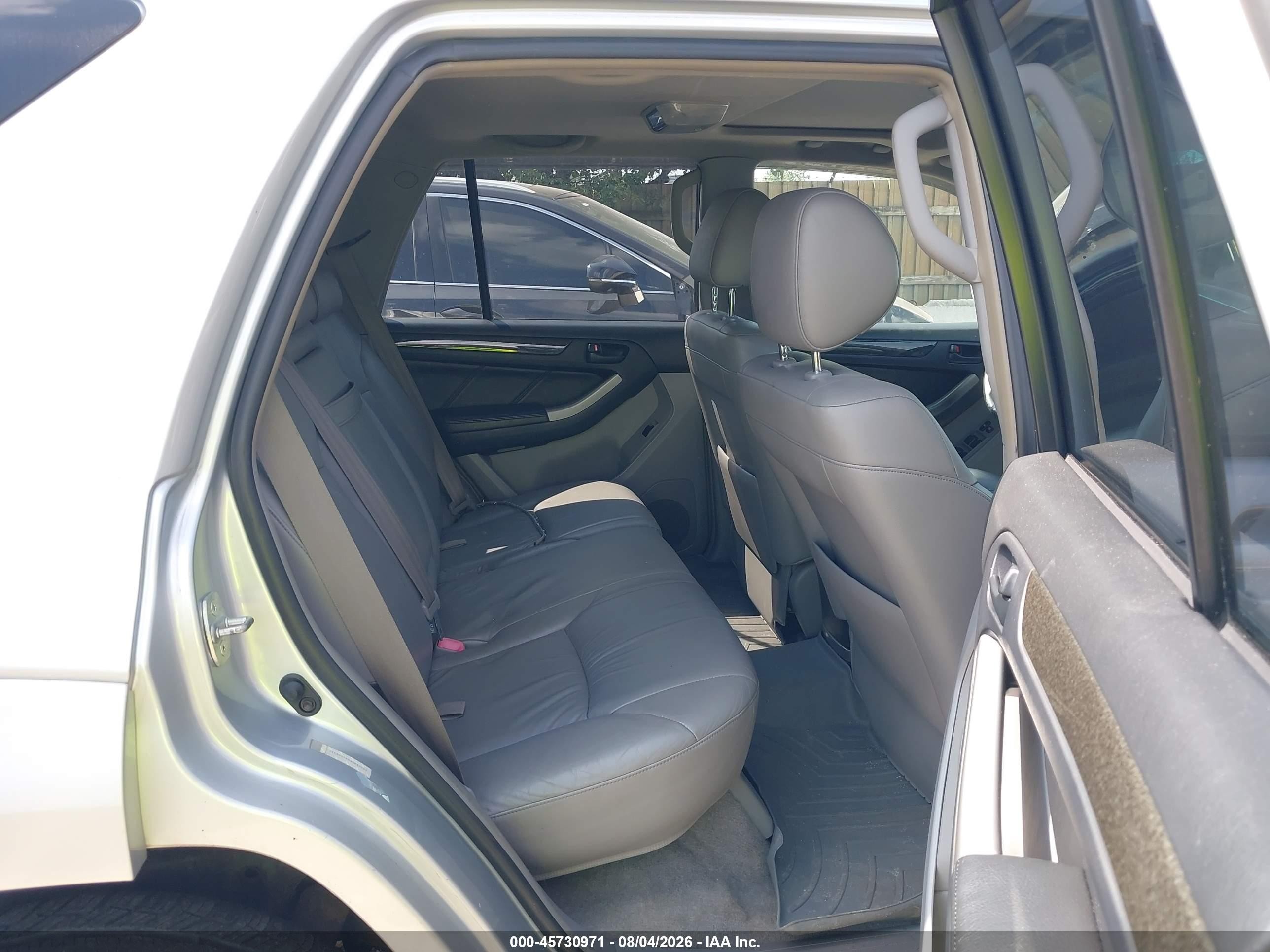 2004 Toyota 4runner Limited V6 Silver vin: JTEBU17R540040292