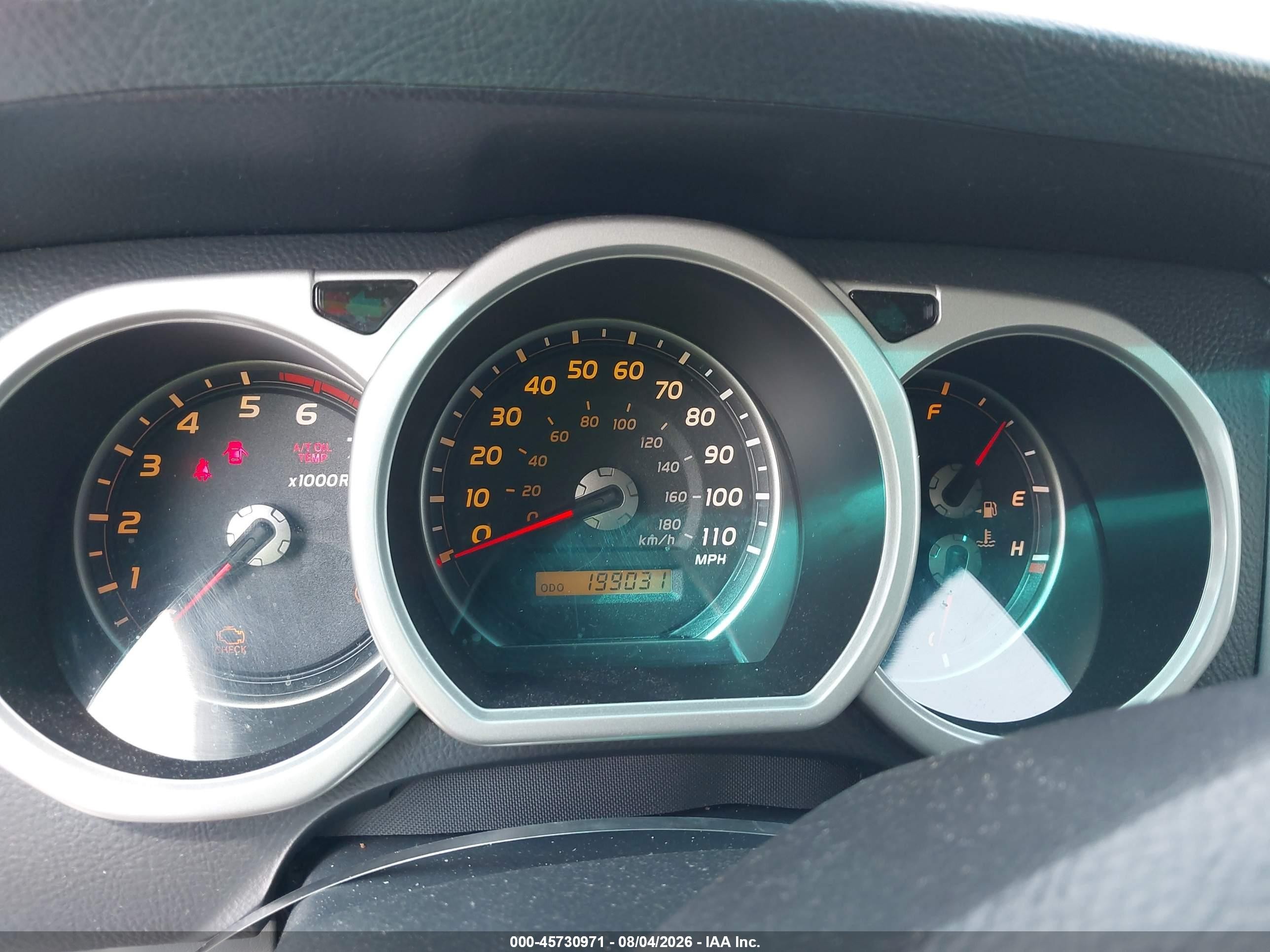 2004 Toyota 4runner Limited V6 Silver vin: JTEBU17R540040292