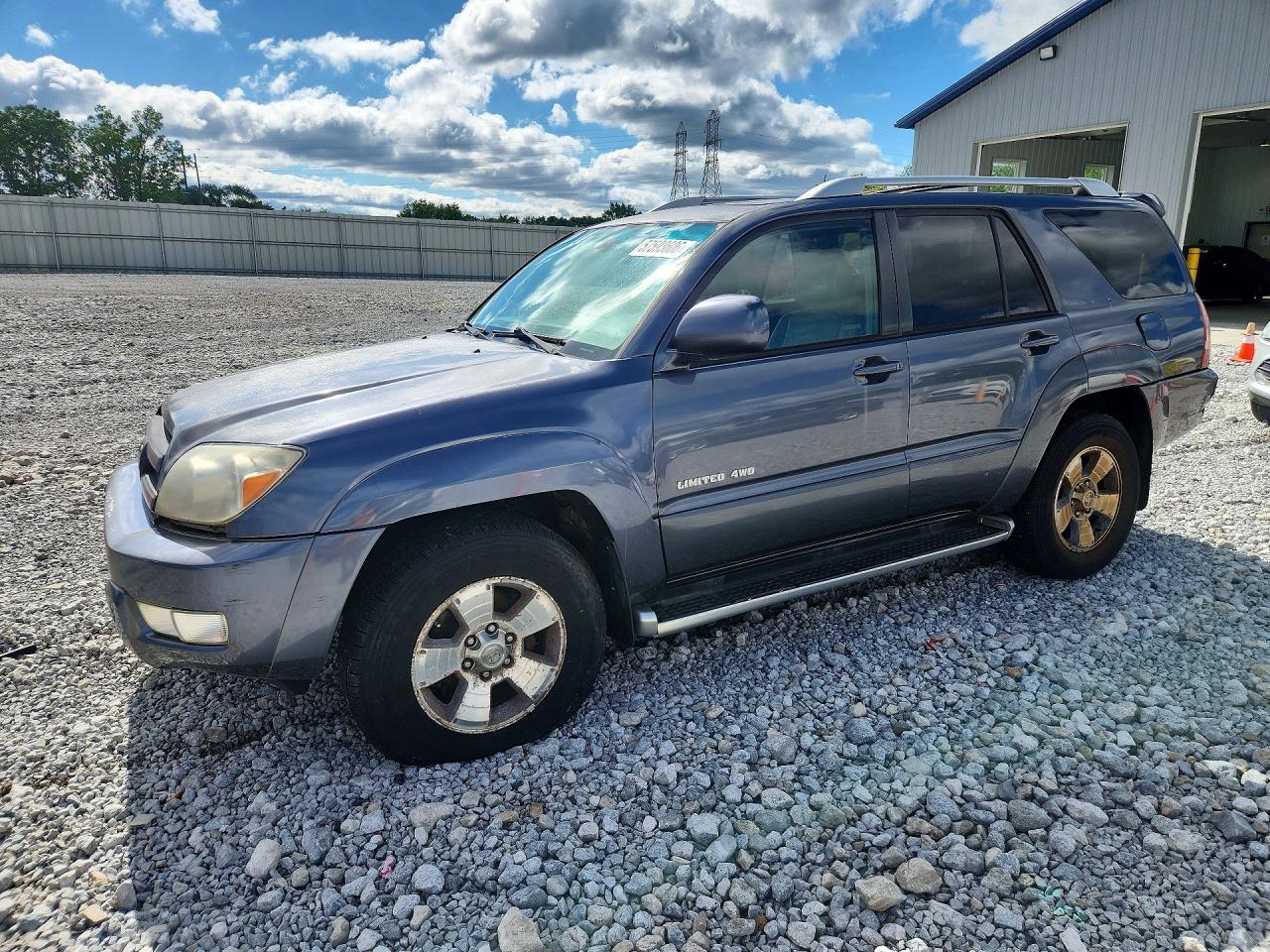 2004 Toyota 4runner Limited Gray vin: JTEBU17R540054094