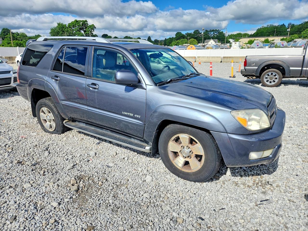 2004 Toyota 4runner Limited Gray vin: JTEBU17R540054094