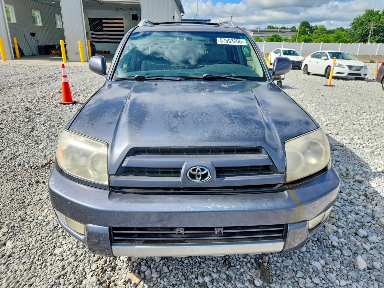 2004 Toyota 4runner Limited Gray vin: JTEBU17R540054094