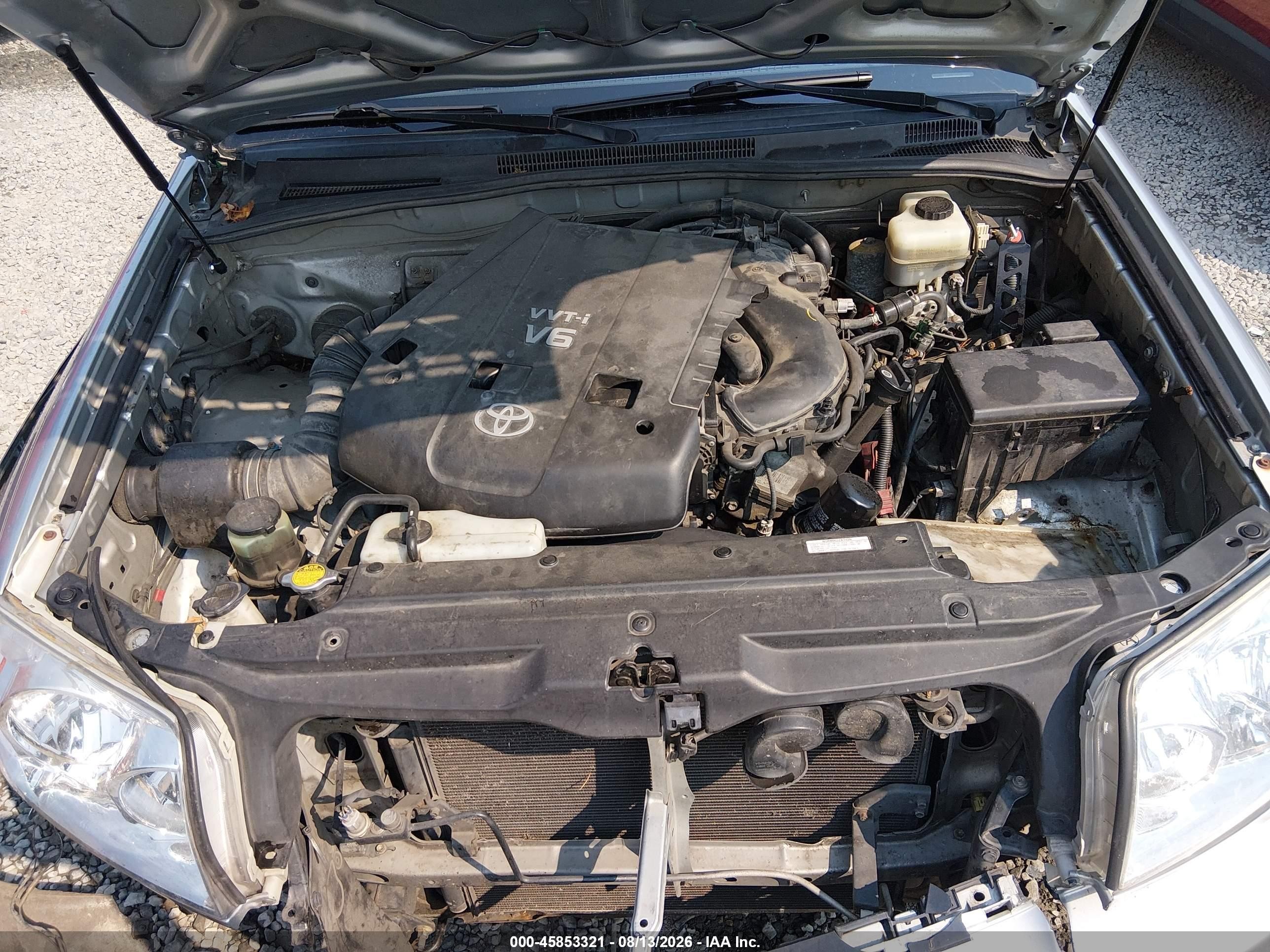 2005 Toyota 4runner Limited V6 Silver vin: JTEBU17R558030252