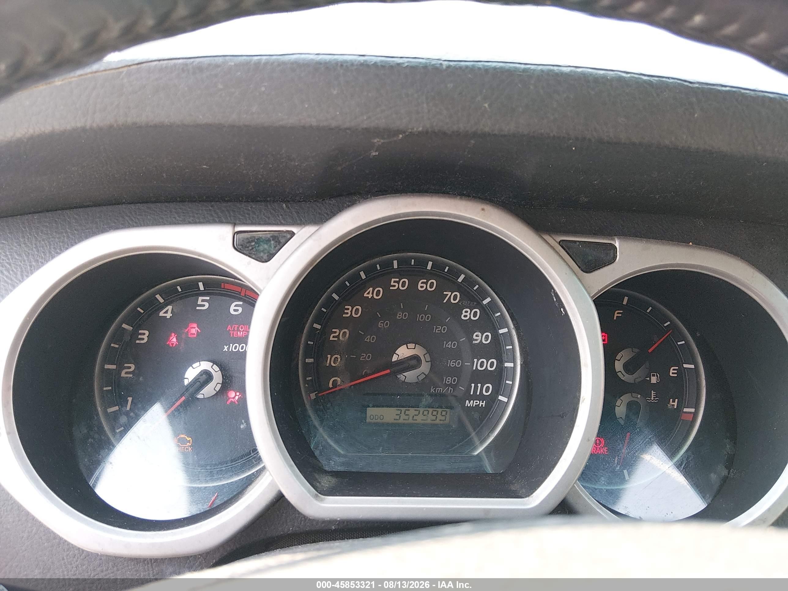2005 Toyota 4runner Limited V6 Silver vin: JTEBU17R558030252