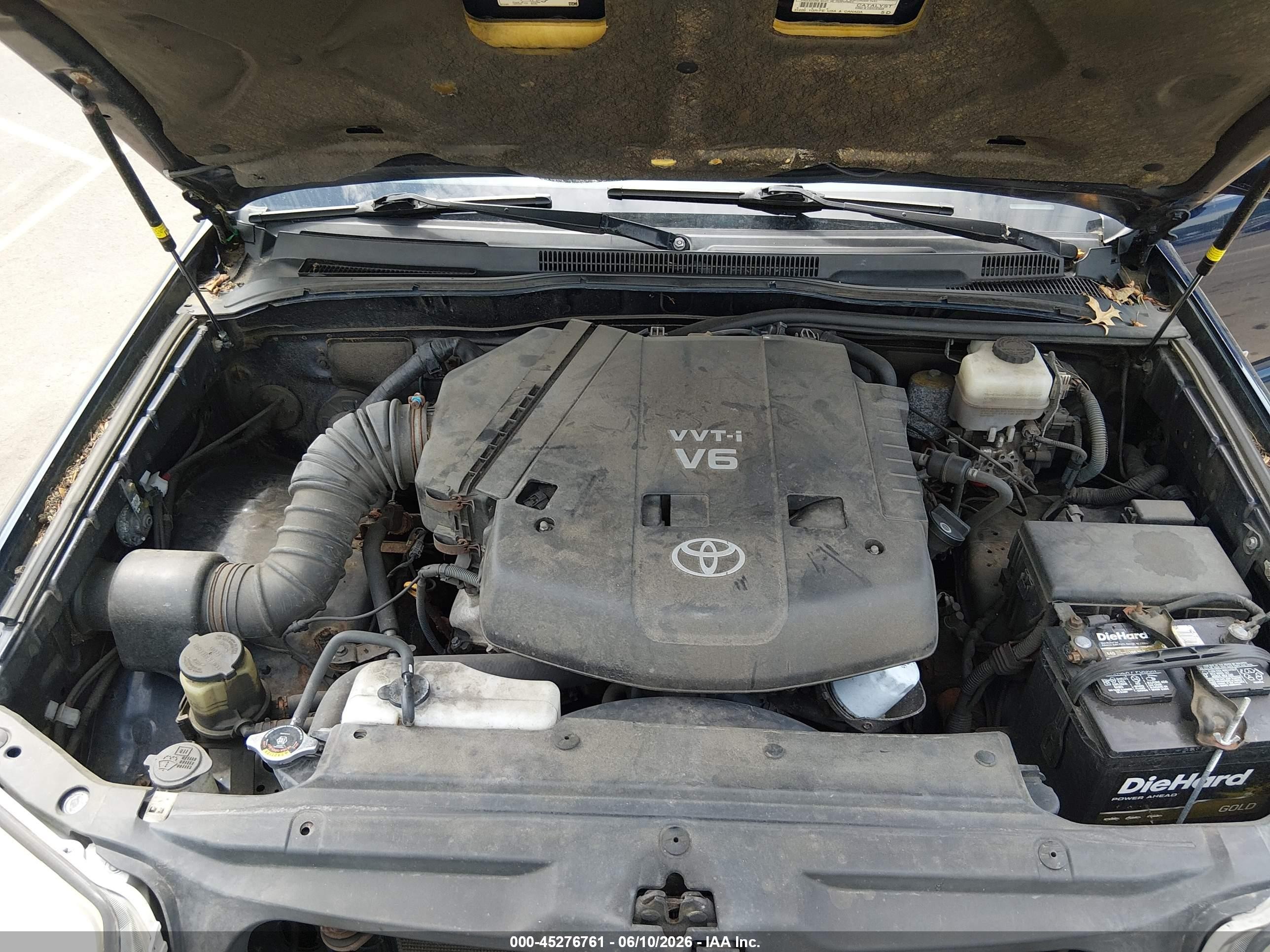 2006 Toyota 4runner Limited V6 Dark Blue vin: JTEBU17R568053922