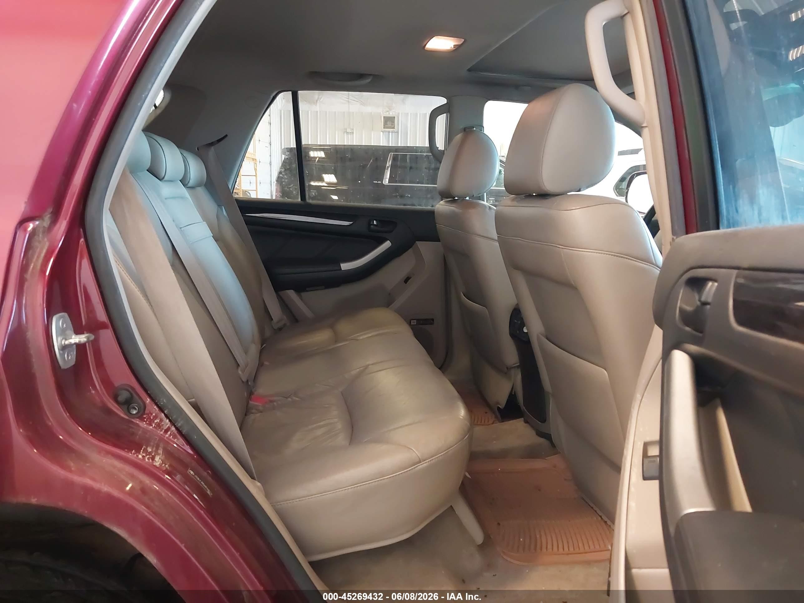 2006 Toyota 4runner Limited V6 Красный vin: JTEBU17R568068274