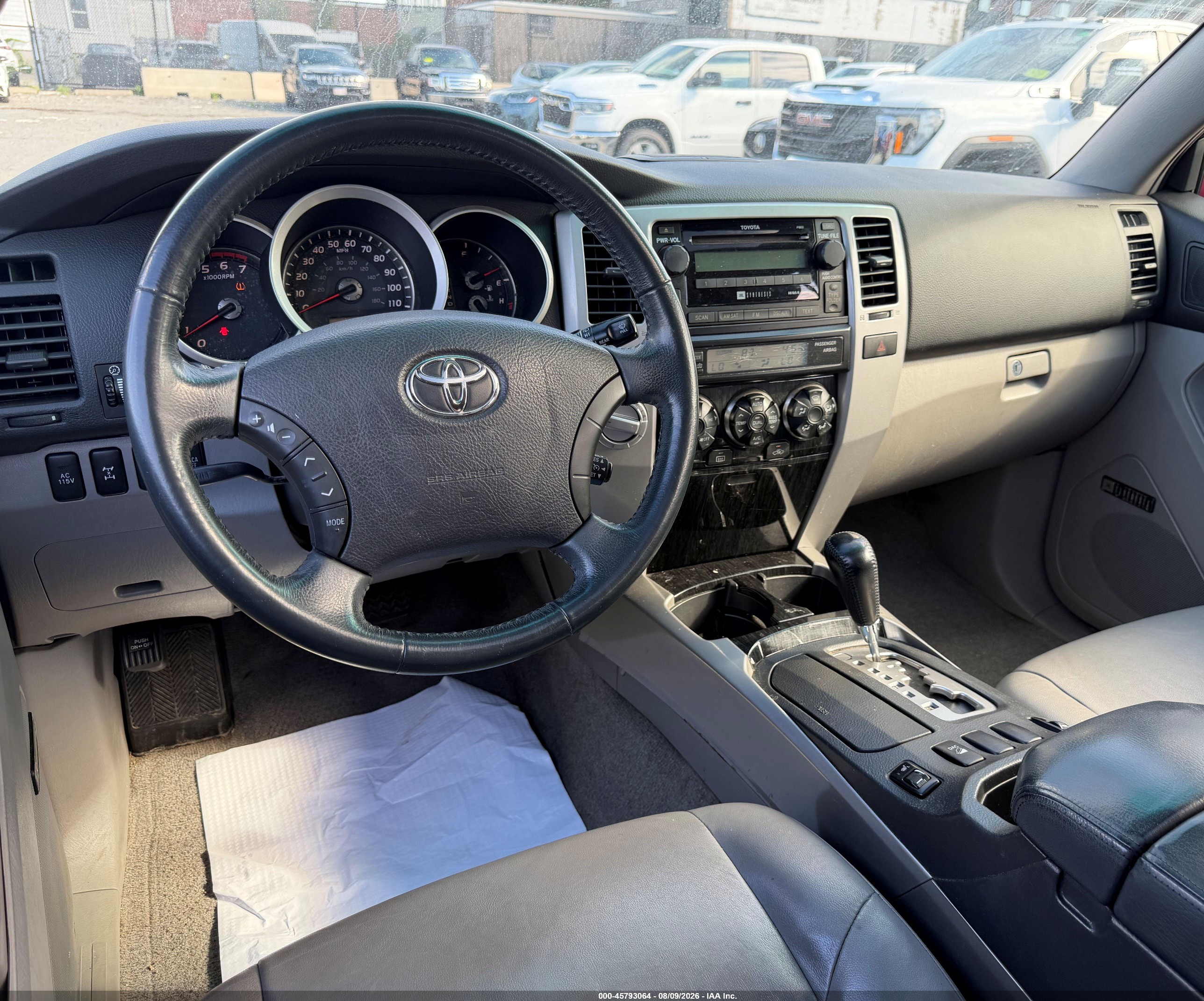 2007 Toyota 4runner Limited Maroon vin: JTEBU17R578082905