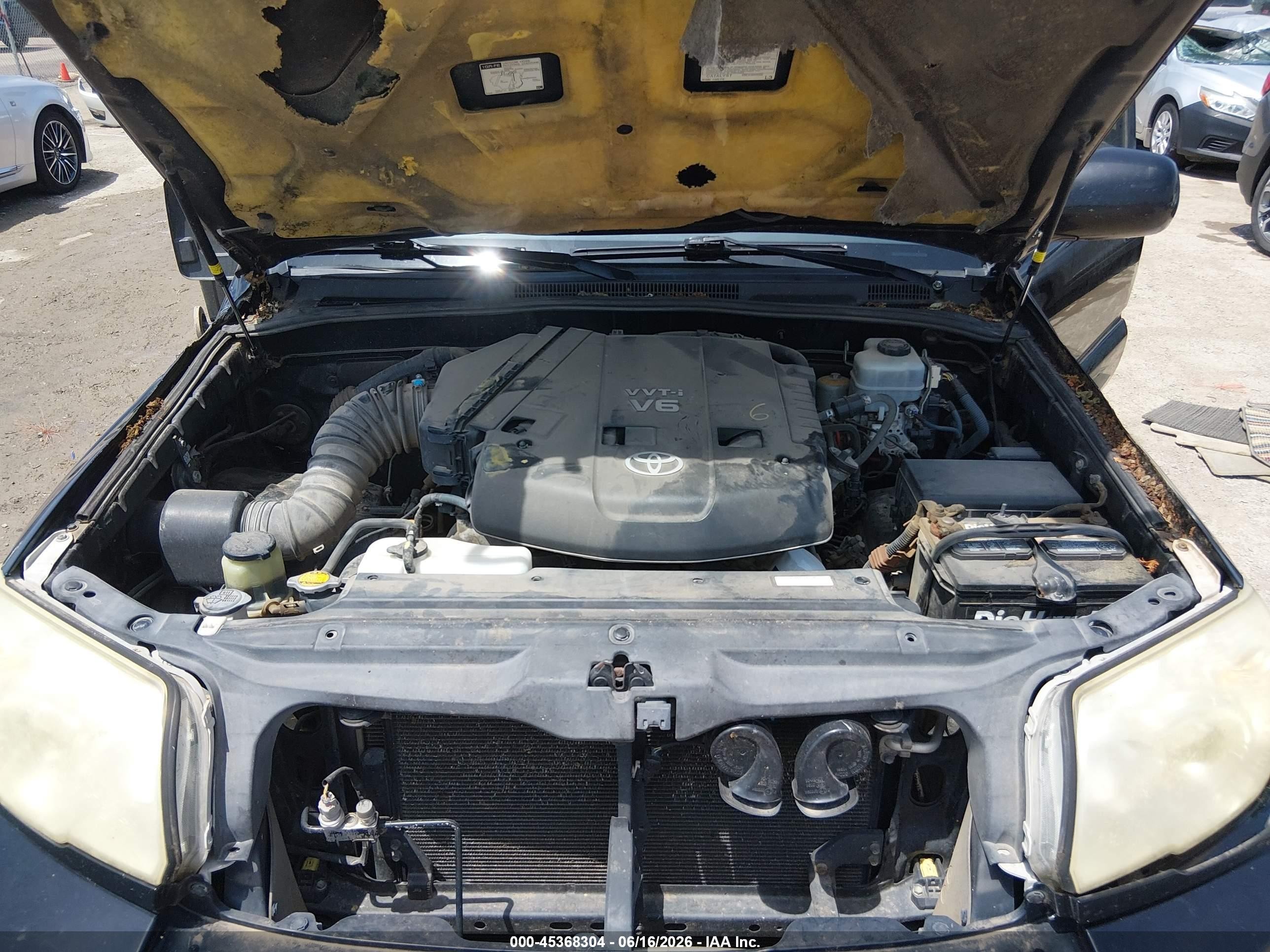 2008 Toyota 4runner Limited V6 Black vin: JTEBU17R58K032980