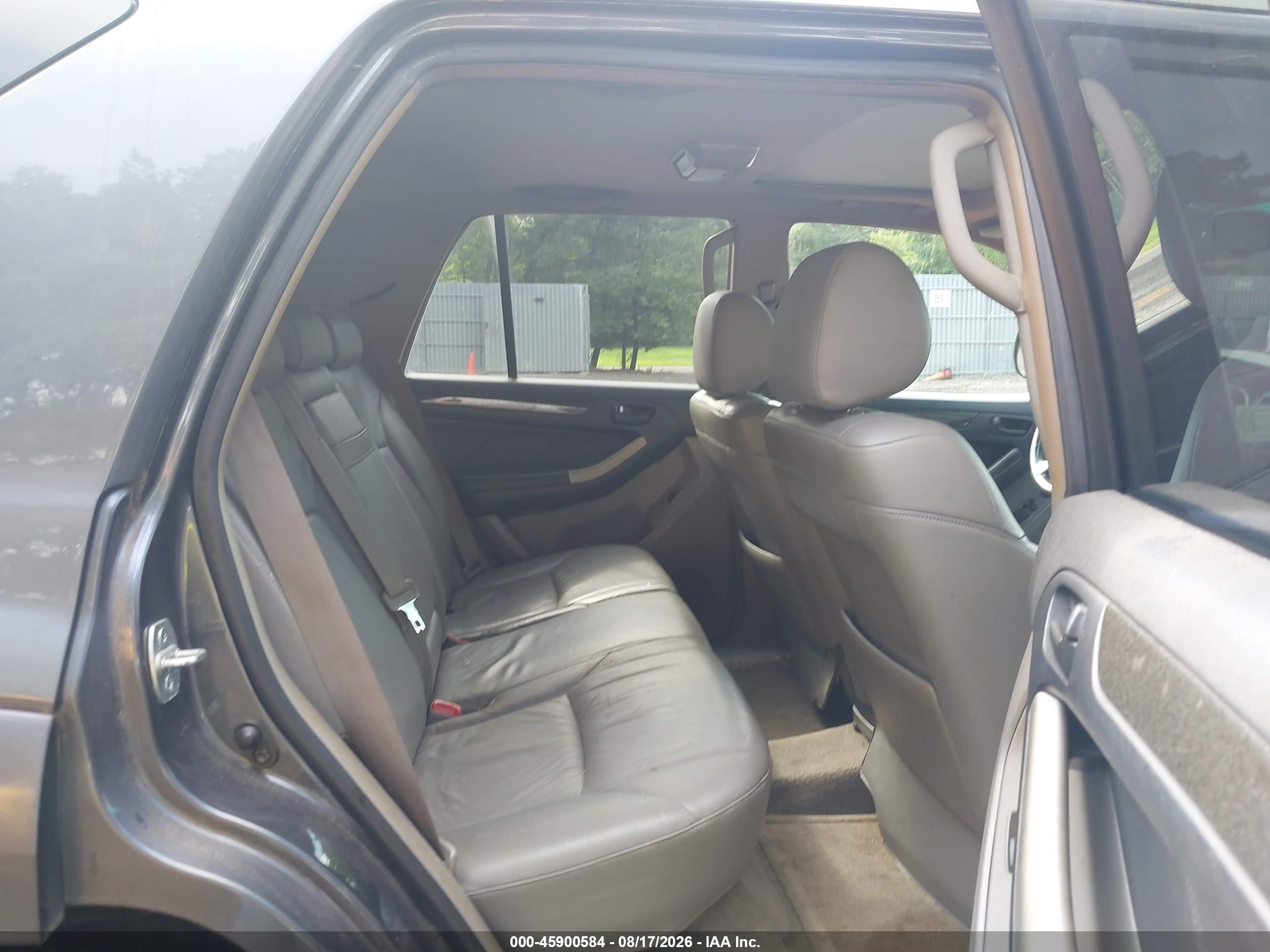 2003 Toyota 4runner Limited V6 Gray vin: JTEBU17R638005177