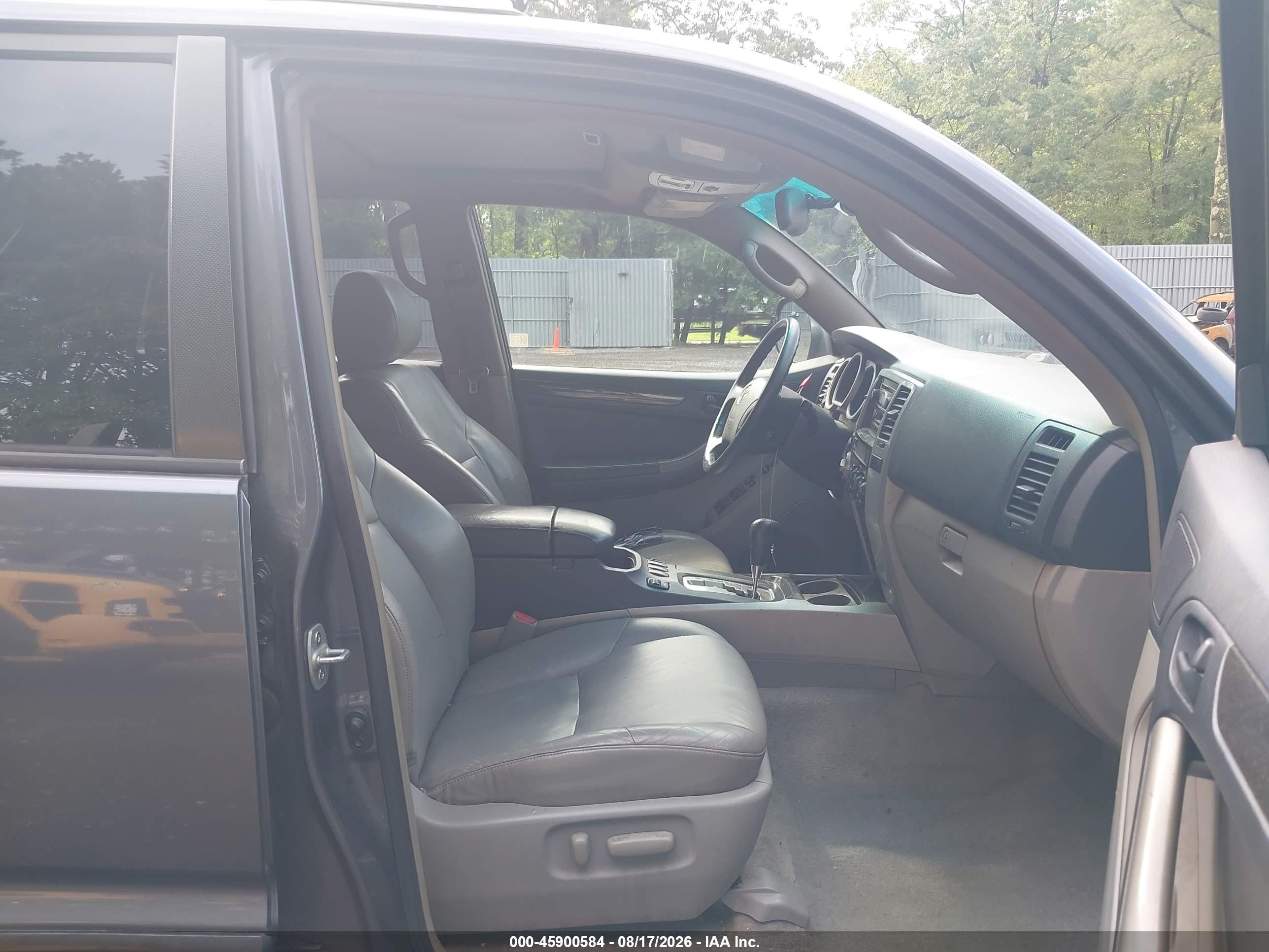2003 Toyota 4runner Limited V6 Gray vin: JTEBU17R638005177