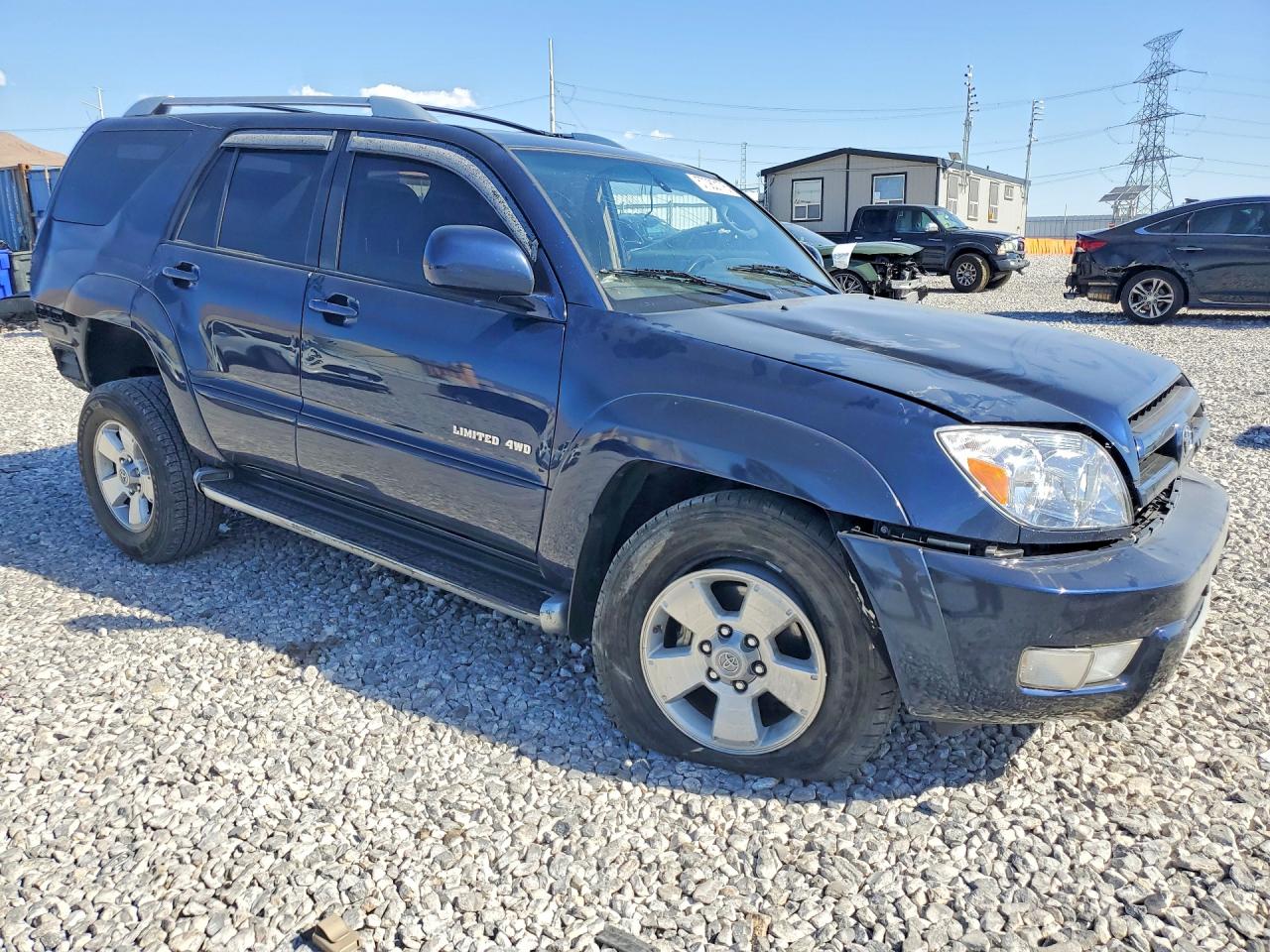 2003 Toyota 4runner Limited Blue vin: JTEBU17R638008581