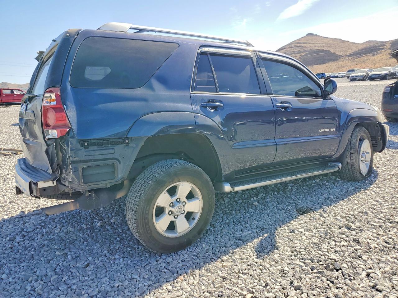 2003 Toyota 4runner Limited Blue vin: JTEBU17R638008581