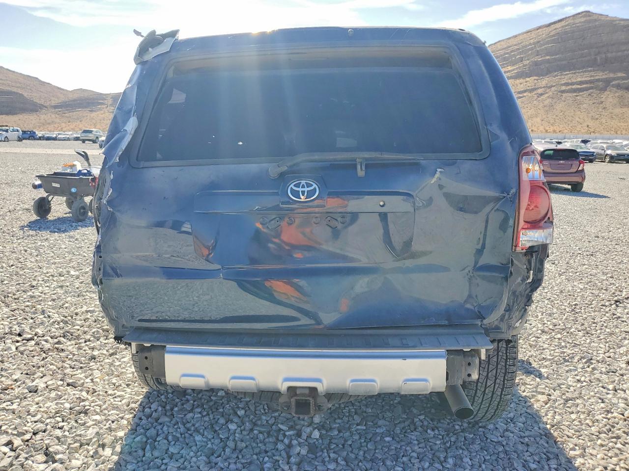 2003 Toyota 4runner Limited Blue vin: JTEBU17R638008581