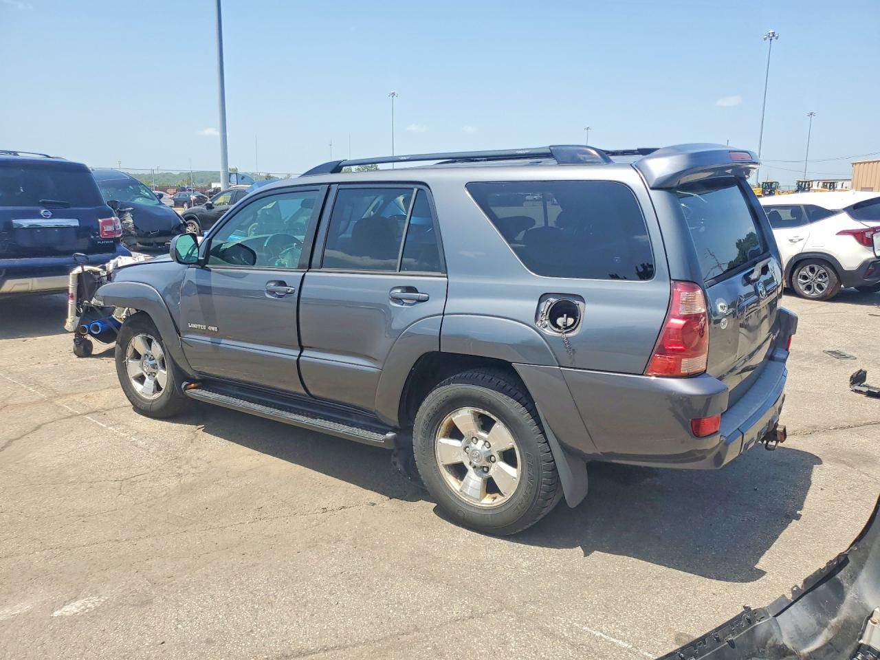 2005 Toyota 4runner Limited Gray vin: JTEBU17R650063548