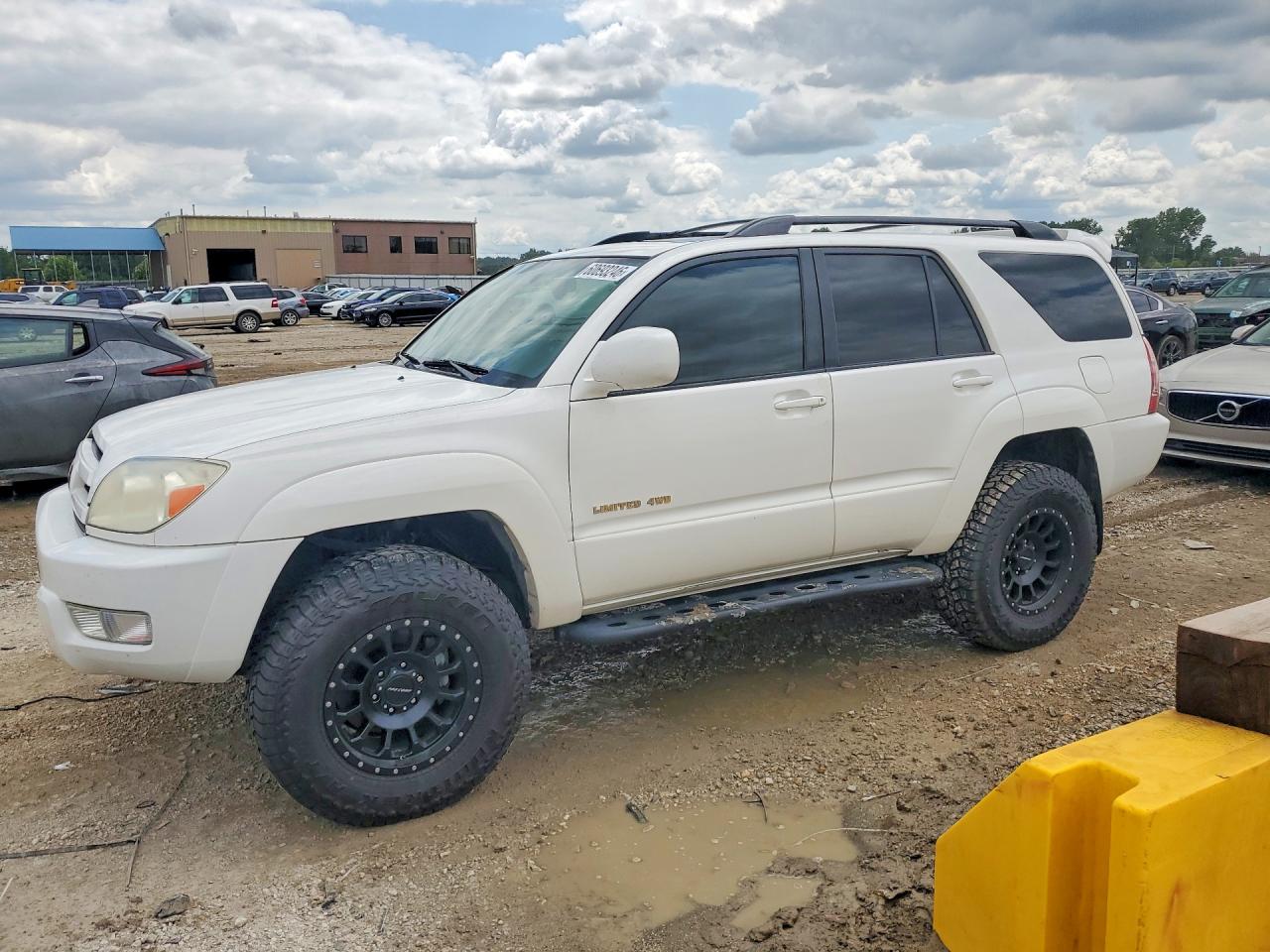 2005 Toyota 4runner Limited White vin: JTEBU17R658037985