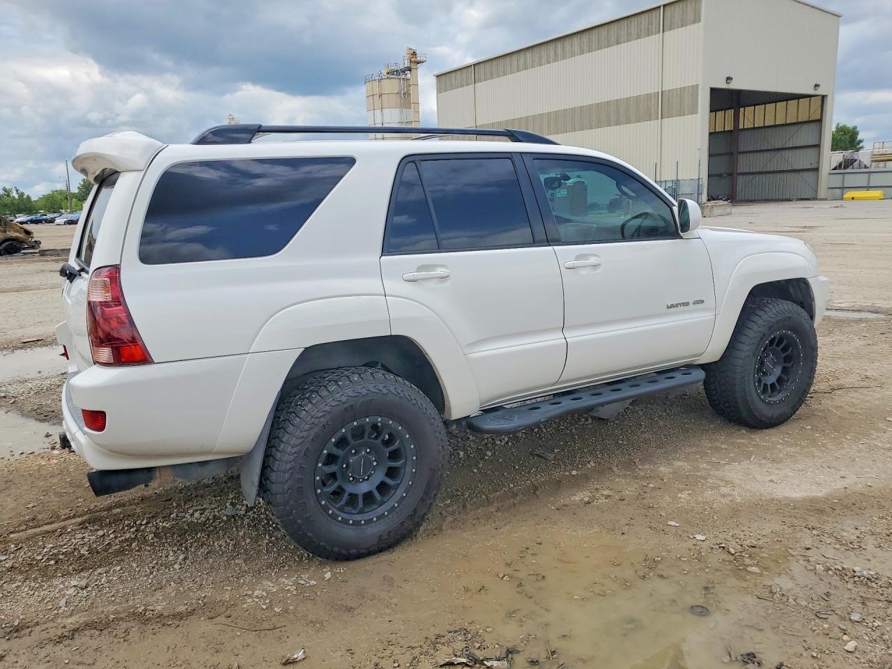 2005 Toyota 4runner Limited White vin: JTEBU17R658037985