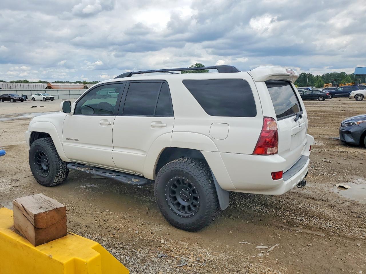 2005 Toyota 4runner Limited White vin: JTEBU17R658037985