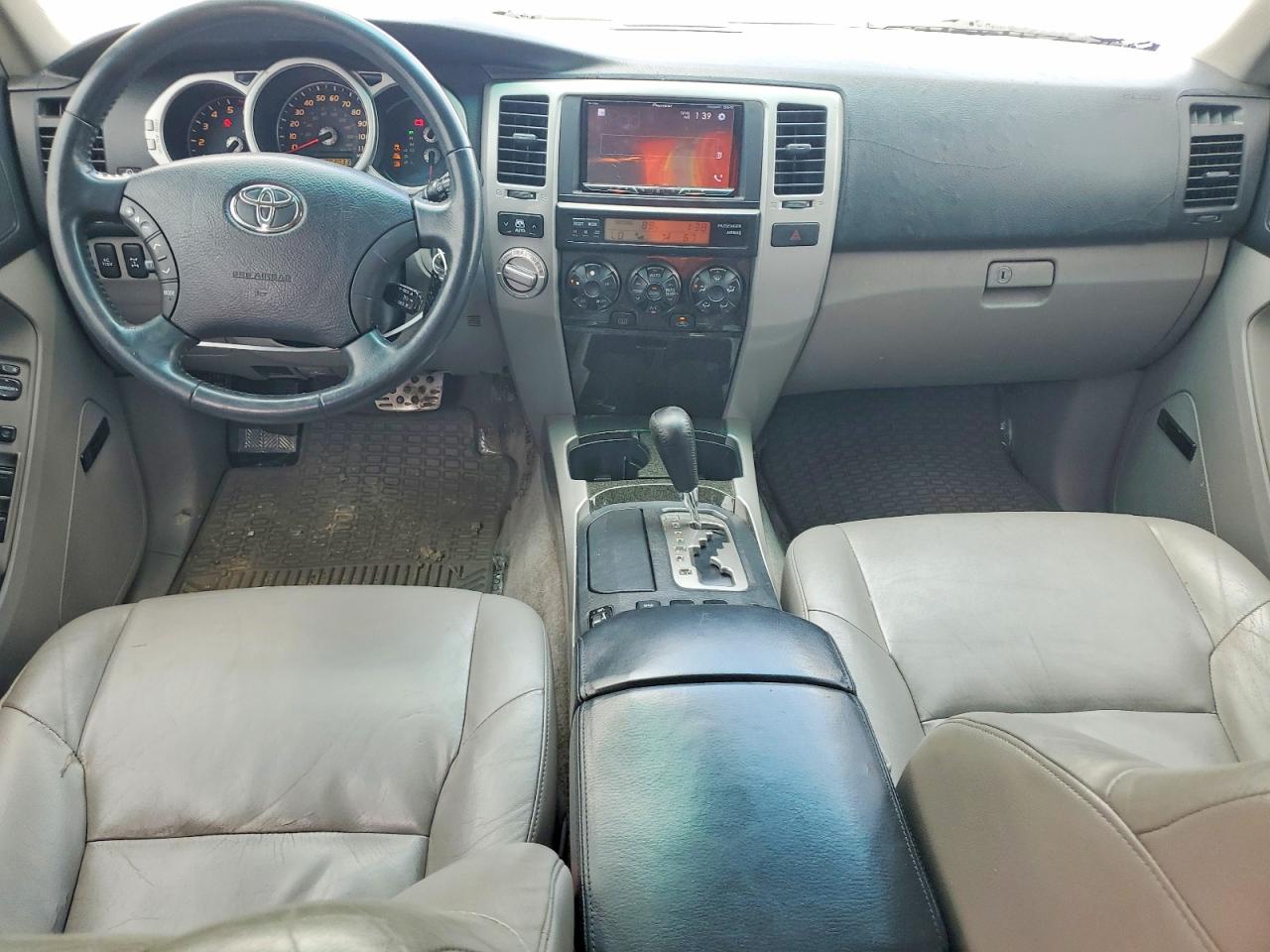 2005 Toyota 4runner Limited White vin: JTEBU17R658037985