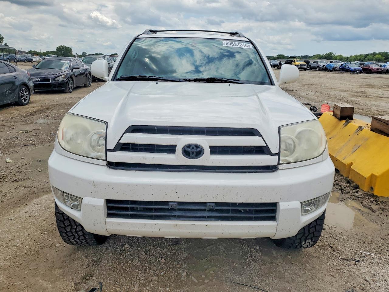 2005 Toyota 4runner Limited White vin: JTEBU17R658037985