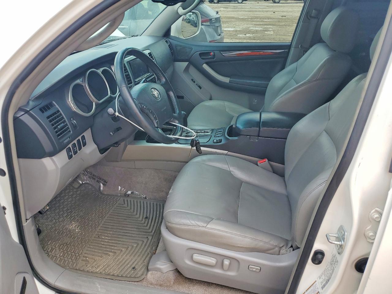 2005 Toyota 4runner Limited White vin: JTEBU17R658037985