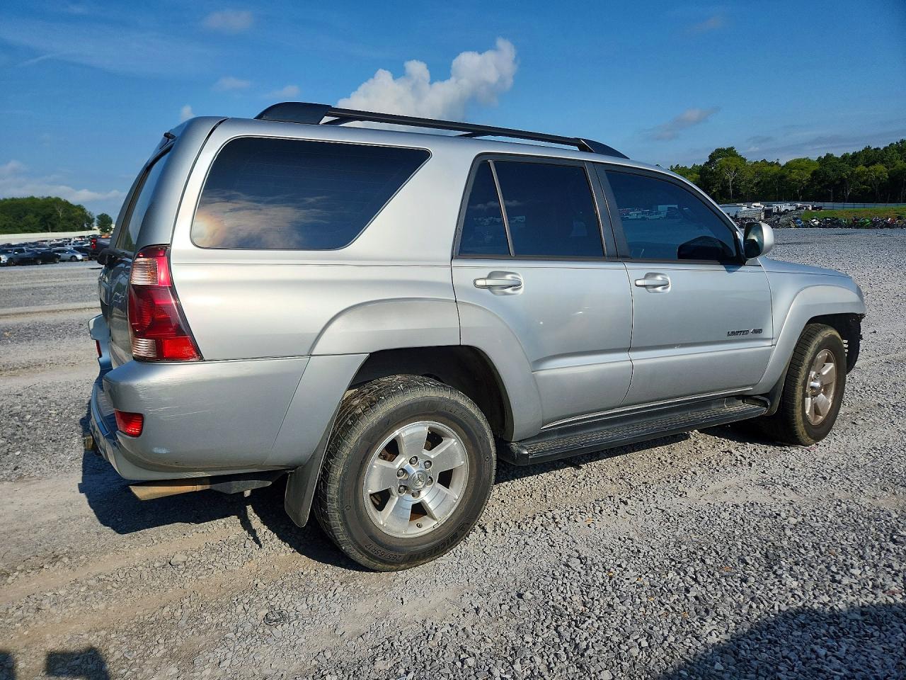 2005 Toyota 4runner Limited Silver vin: JTEBU17R658047237