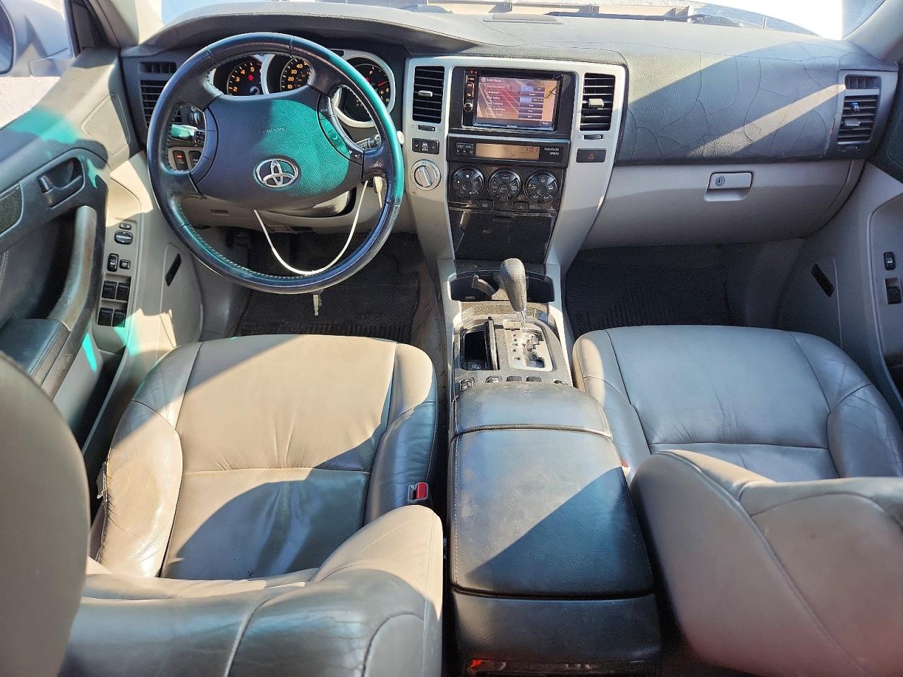 2005 Toyota 4runner Limited Silver vin: JTEBU17R658047237
