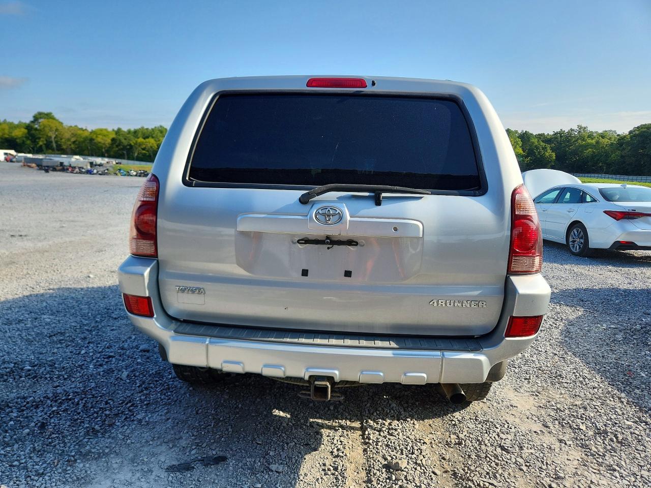 2005 Toyota 4runner Limited Silver vin: JTEBU17R658047237