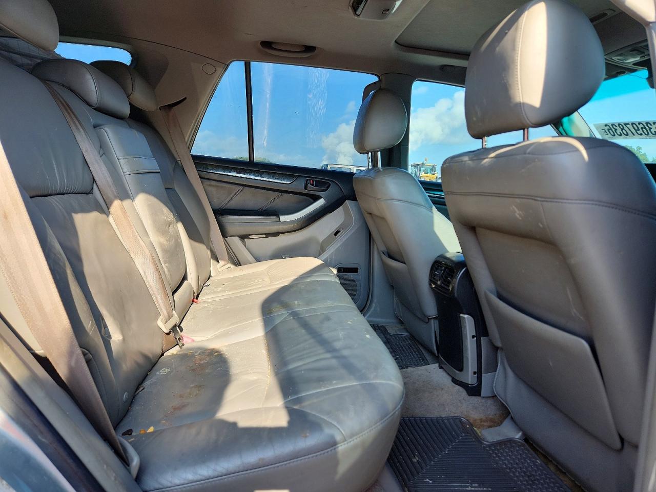 2005 Toyota 4runner Limited Silver vin: JTEBU17R658047237