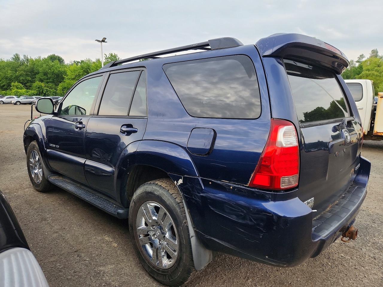 2007 Toyota 4runner Limited Blue vin: JTEBU17R670126764
