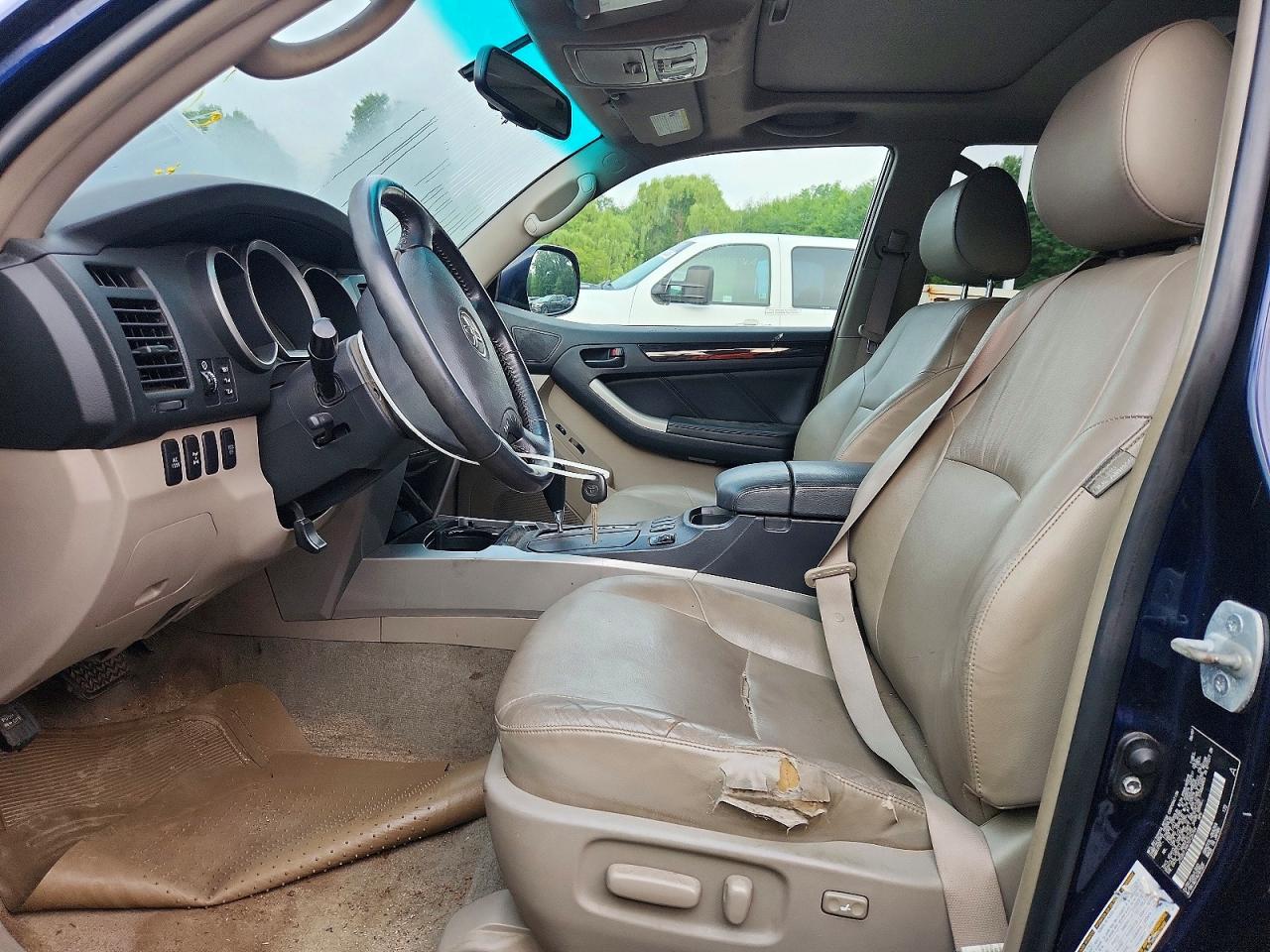 2007 Toyota 4runner Limited Blue vin: JTEBU17R670126764