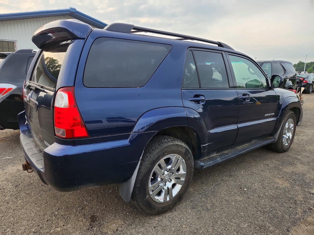 2007 Toyota 4runner Limited Blue vin: JTEBU17R670126764