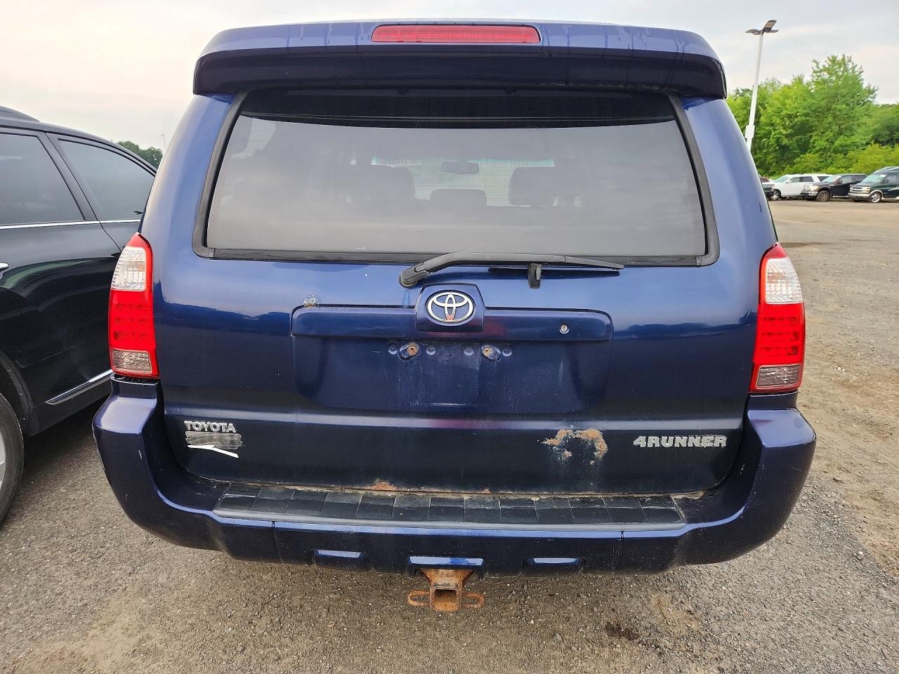 2007 Toyota 4runner Limited Blue vin: JTEBU17R670126764