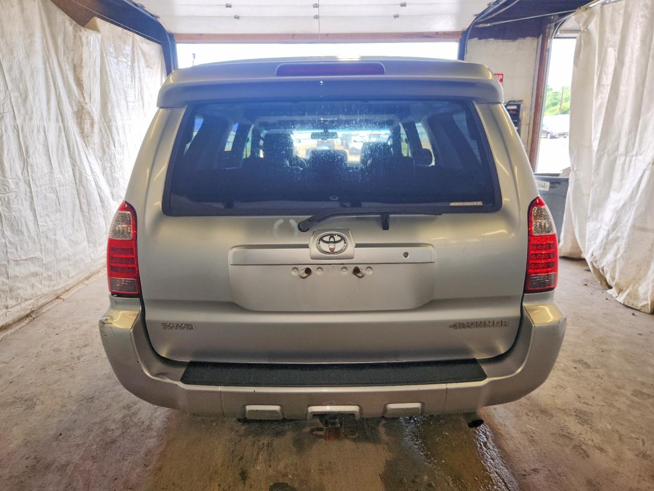 2007 Toyota 4runner Limited Silver vin: JTEBU17R678100392