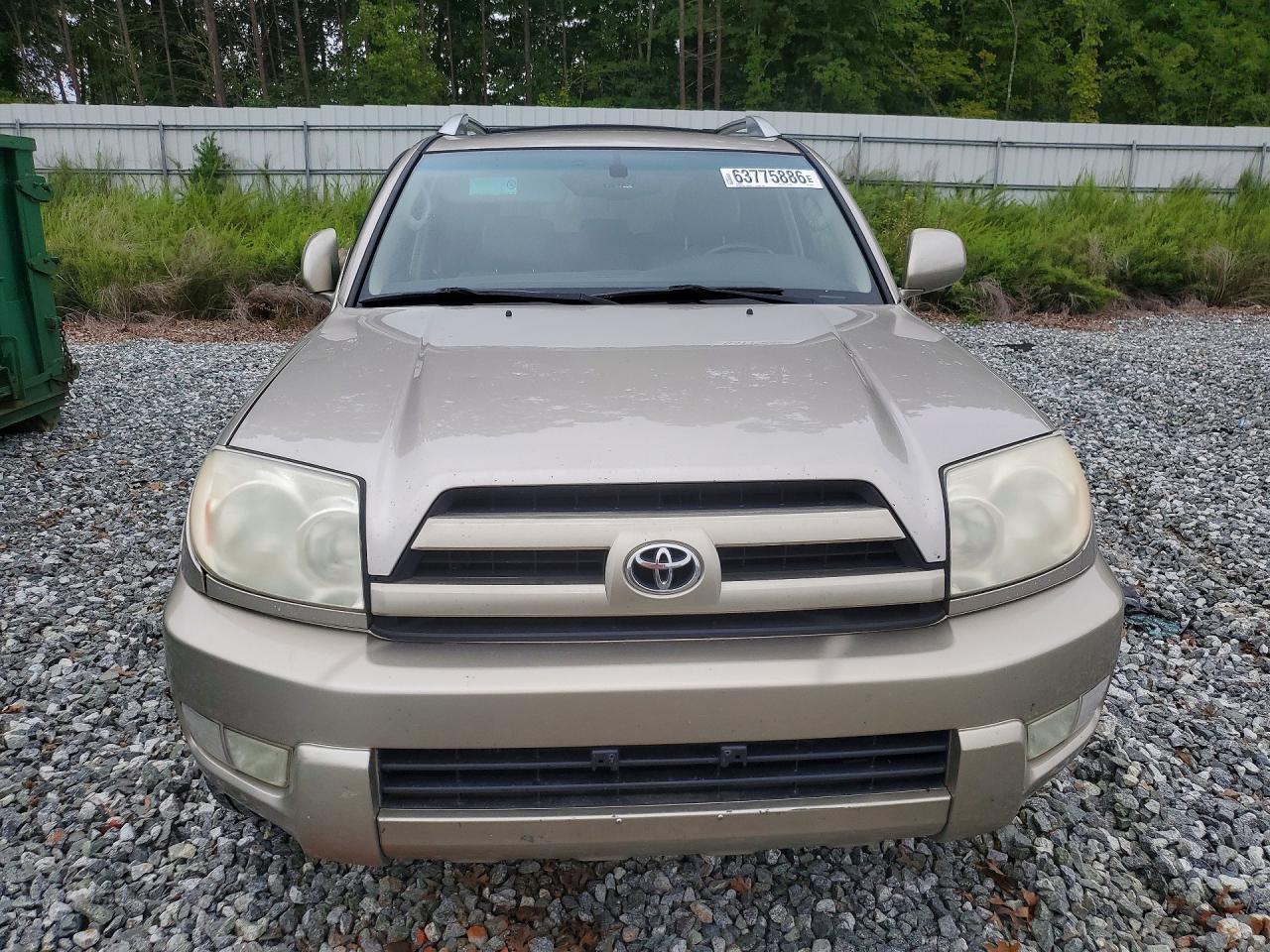 2004 Toyota 4runner Limited Gold vin: JTEBU17R840037449