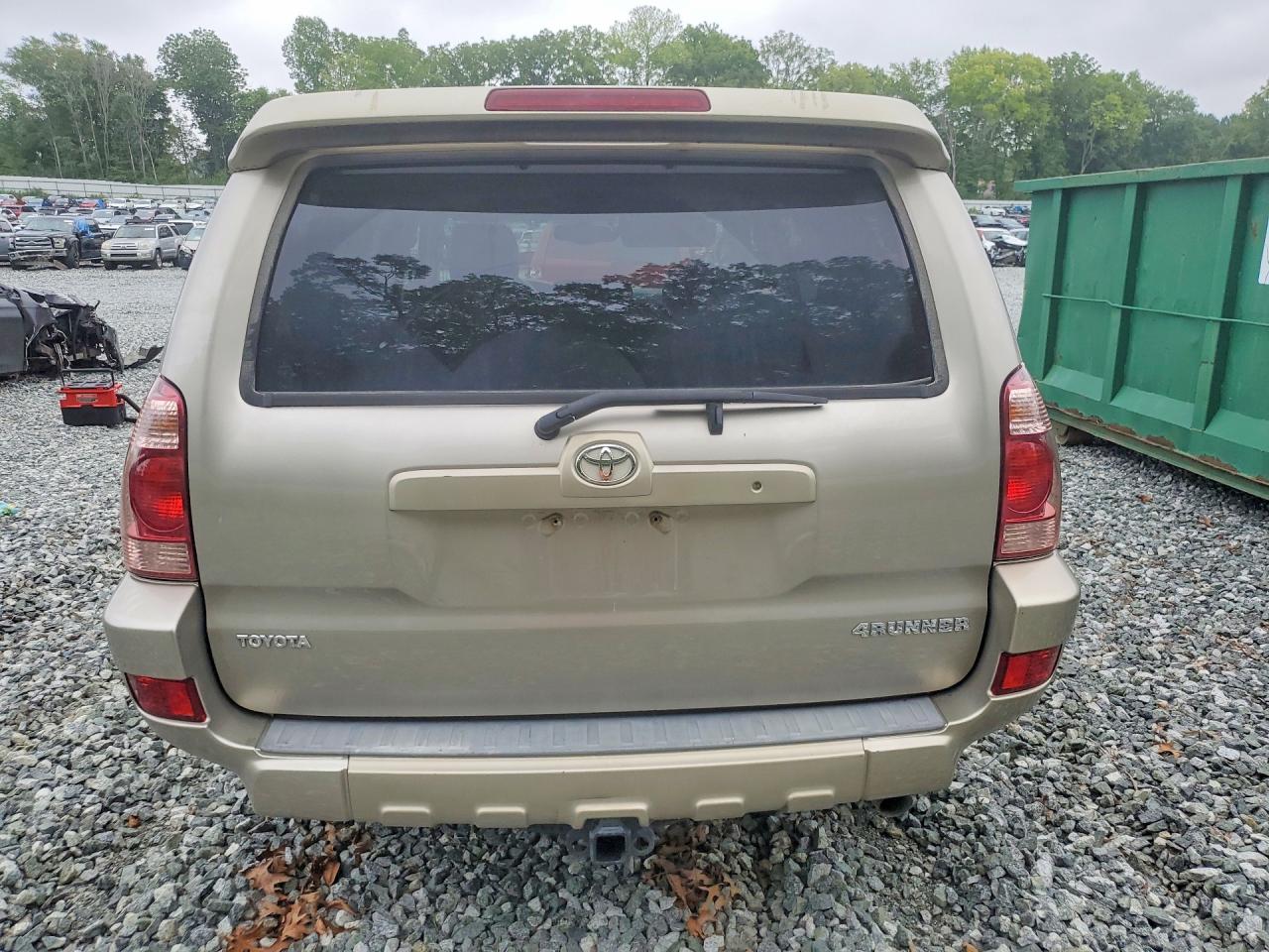 2004 Toyota 4runner Limited Gold vin: JTEBU17R840037449