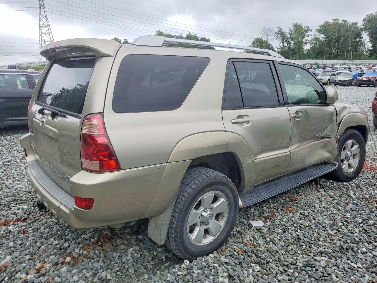 2004 Toyota 4runner Limited Gold vin: JTEBU17R840037449
