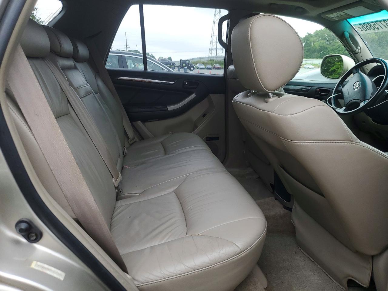 2004 Toyota 4runner Limited Gold vin: JTEBU17R840037449