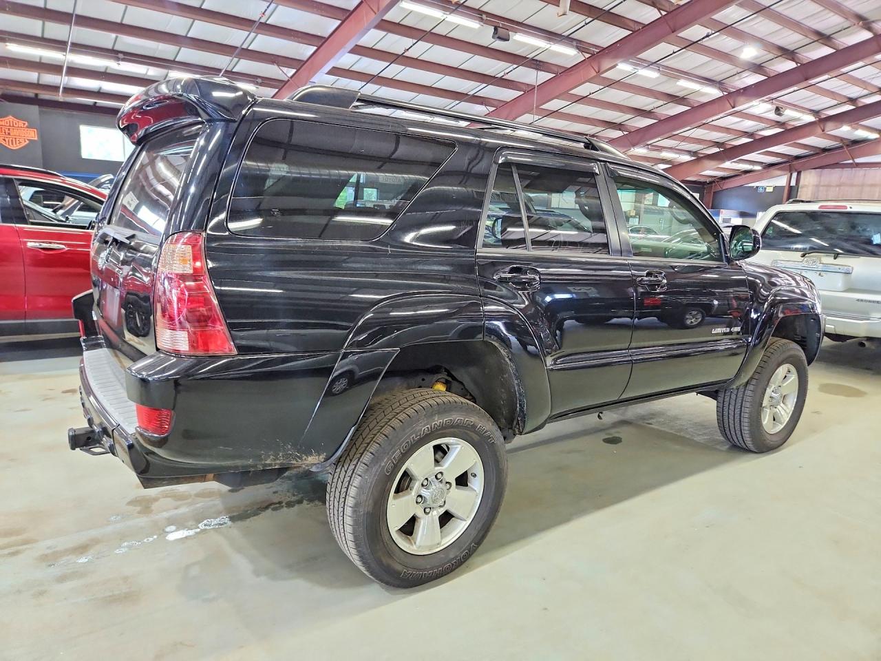 2005 Toyota 4runner Limited Black vin: JTEBU17R850075927
