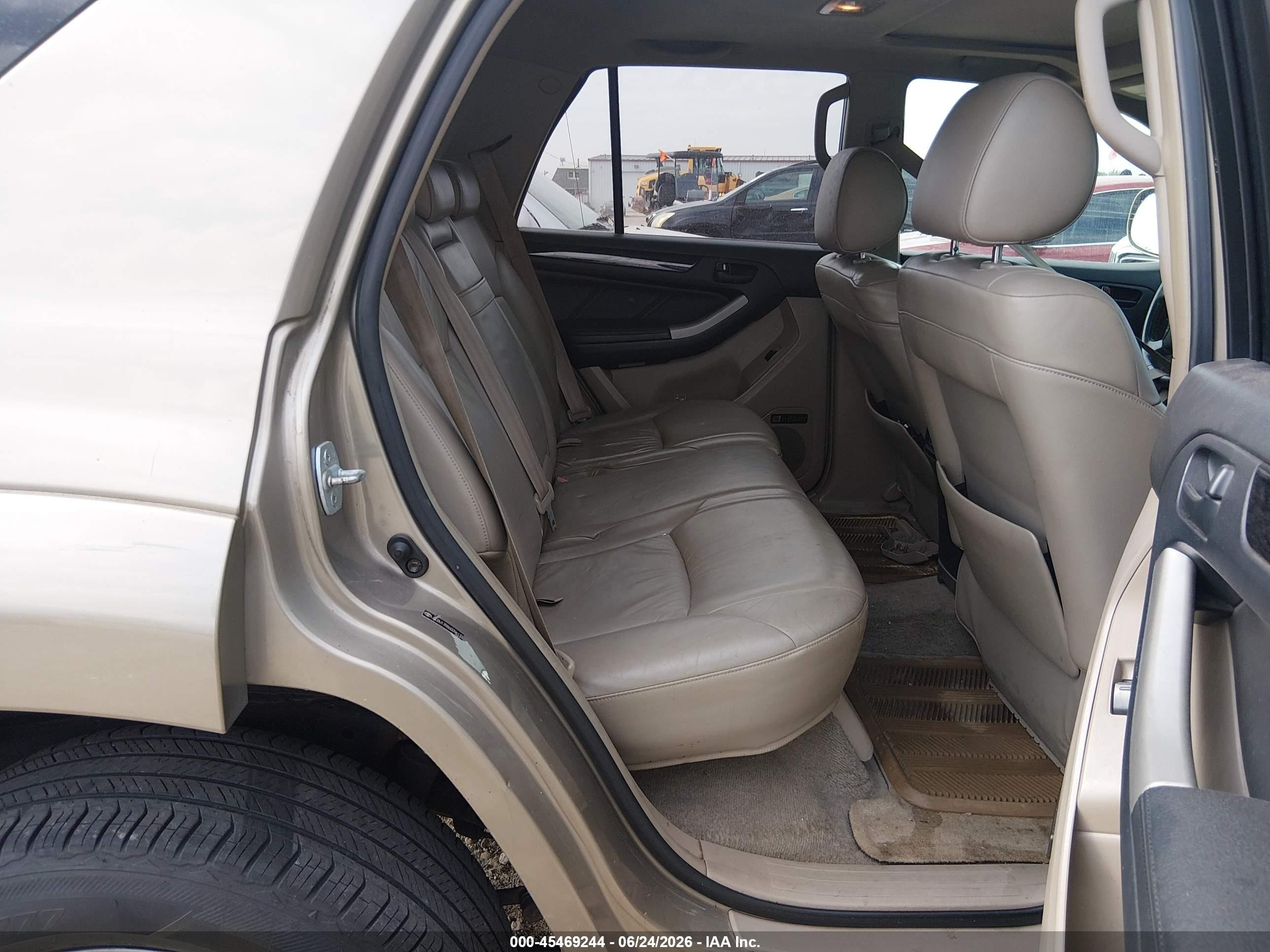 2006 Toyota 4runner Limited V6 Brown vin: JTEBU17R860096133