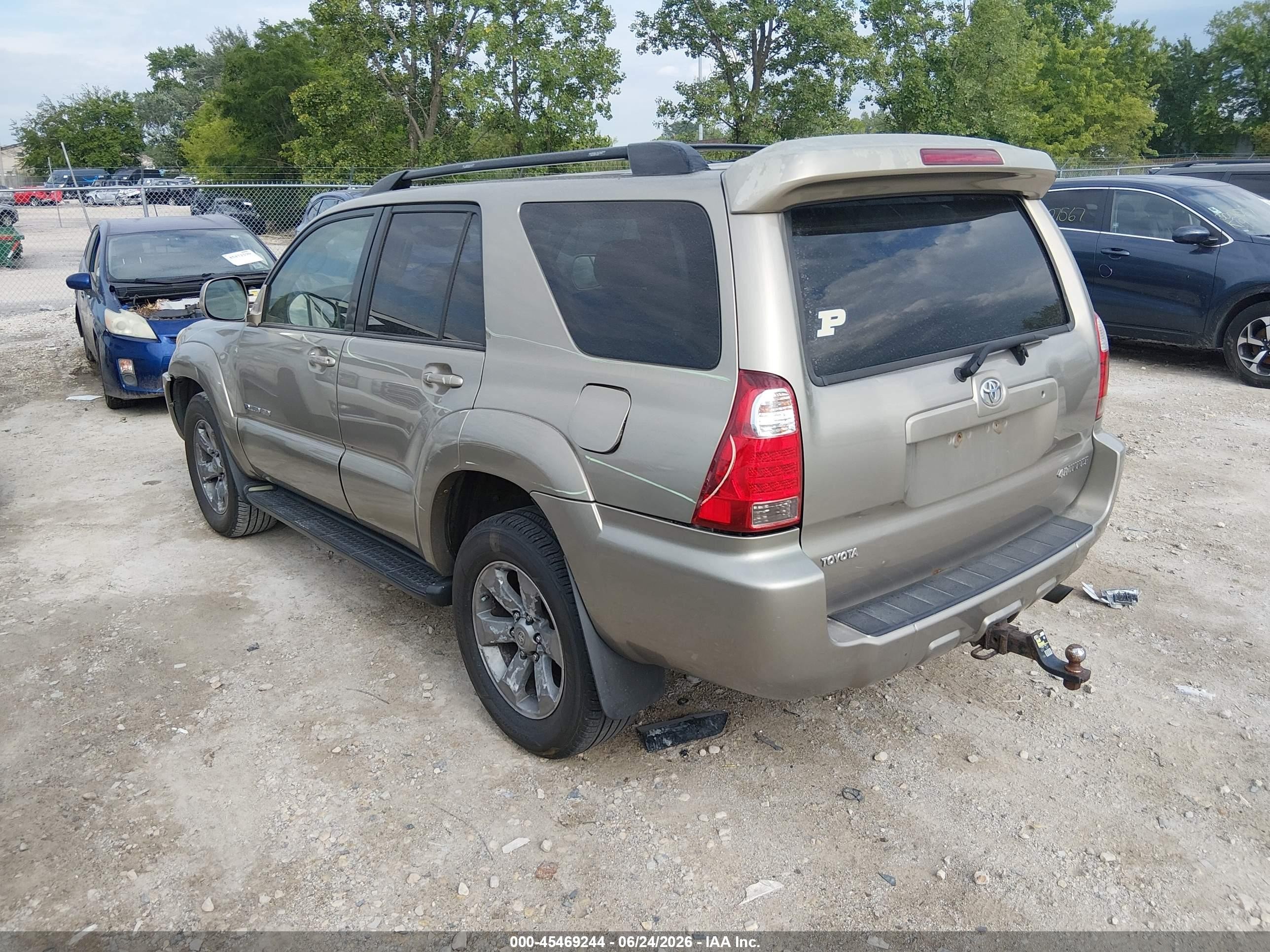 2006 Toyota 4runner Limited V6 Brown vin: JTEBU17R860096133