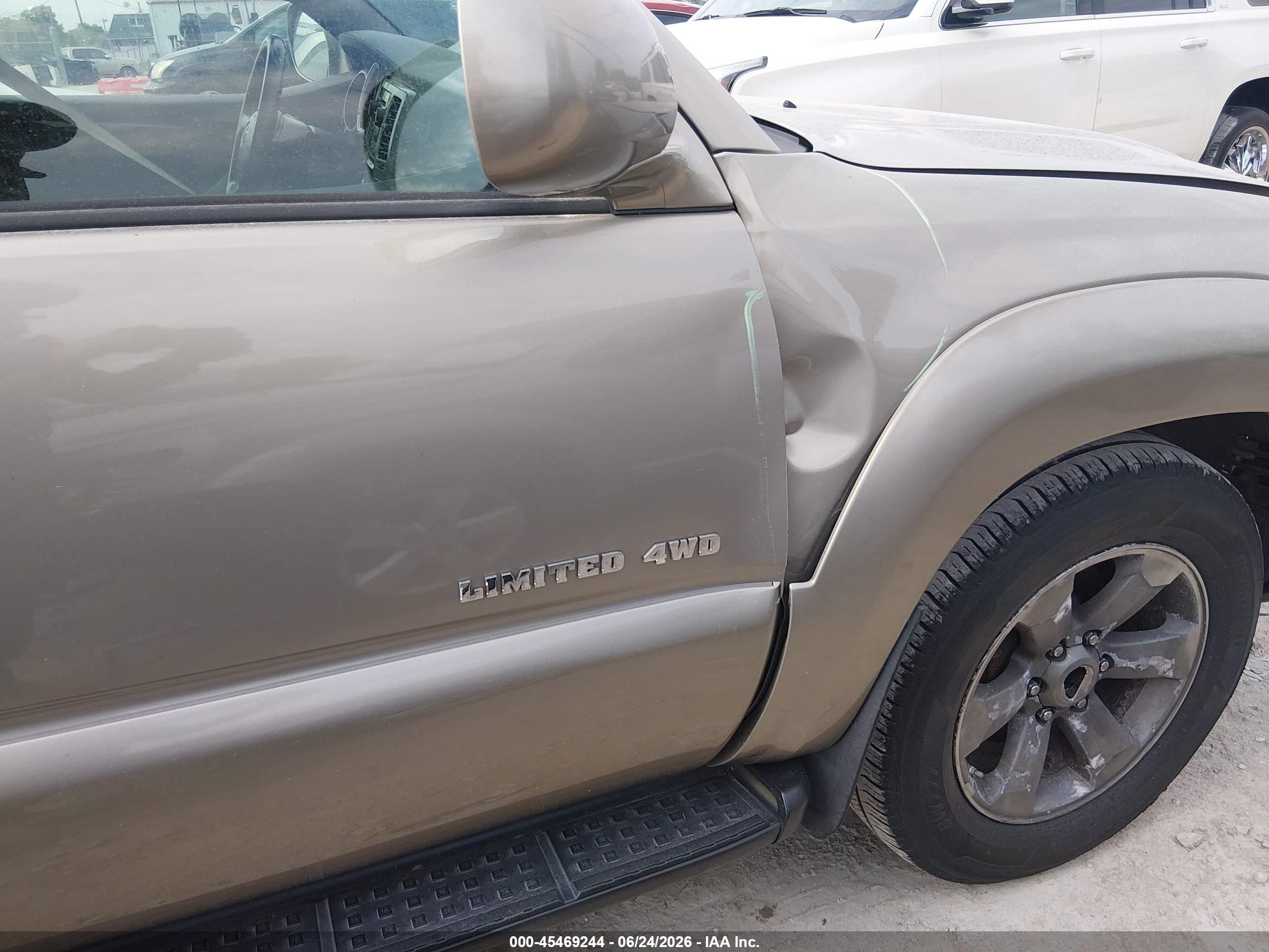 2006 Toyota 4runner Limited V6 Brown vin: JTEBU17R860096133