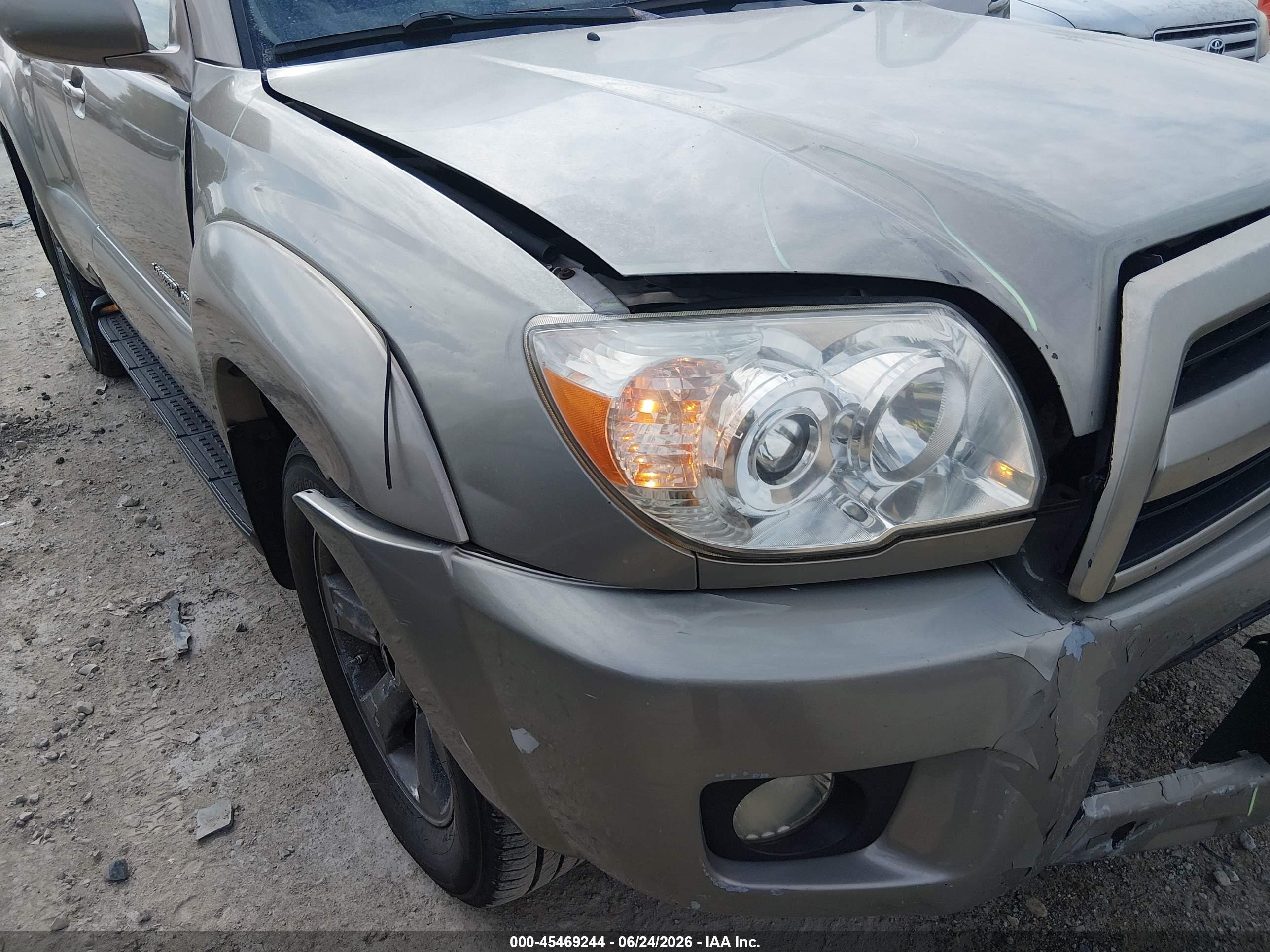 2006 Toyota 4runner Limited V6 Brown vin: JTEBU17R860096133