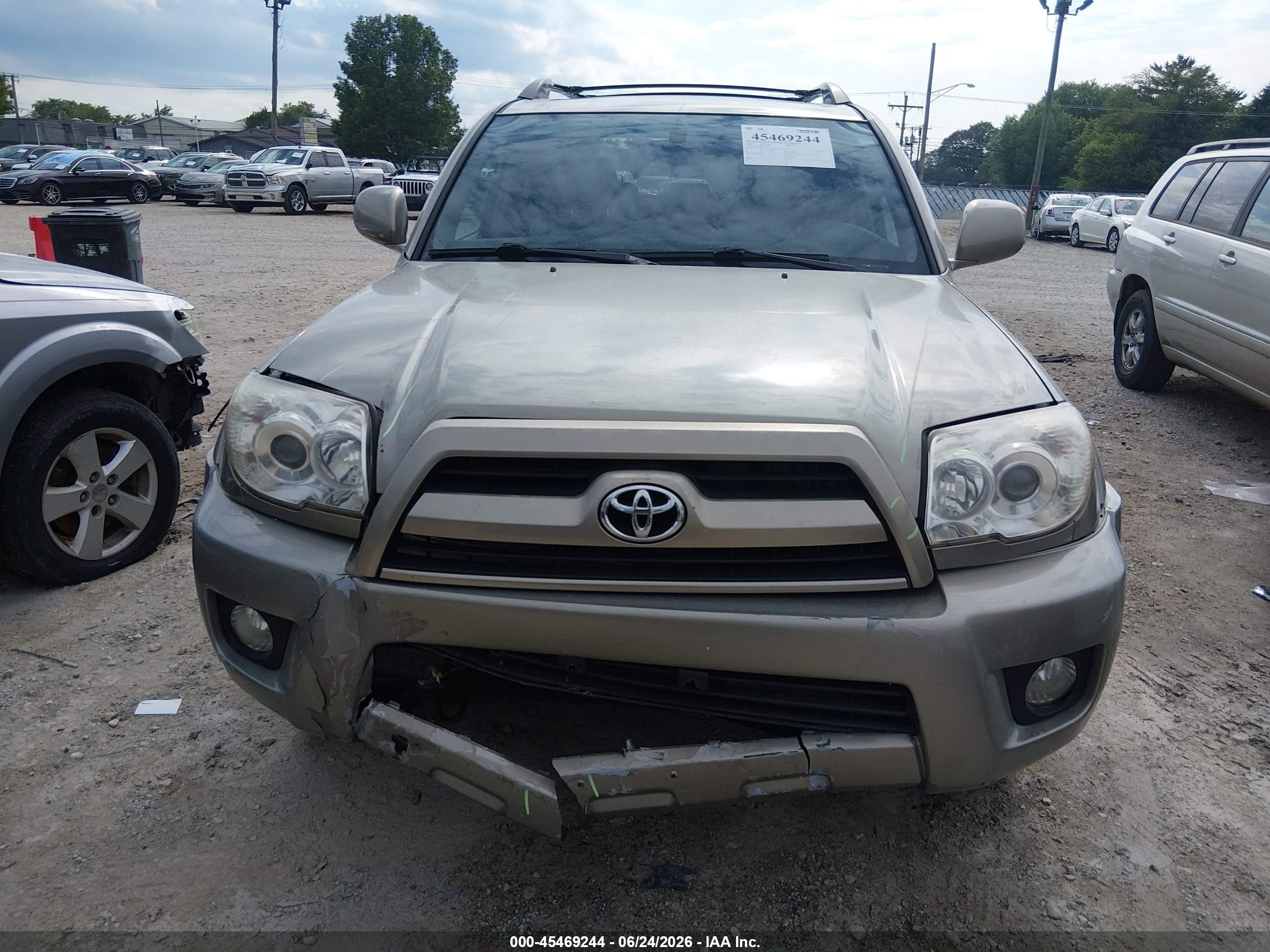 2006 Toyota 4runner Limited V6 Brown vin: JTEBU17R860096133