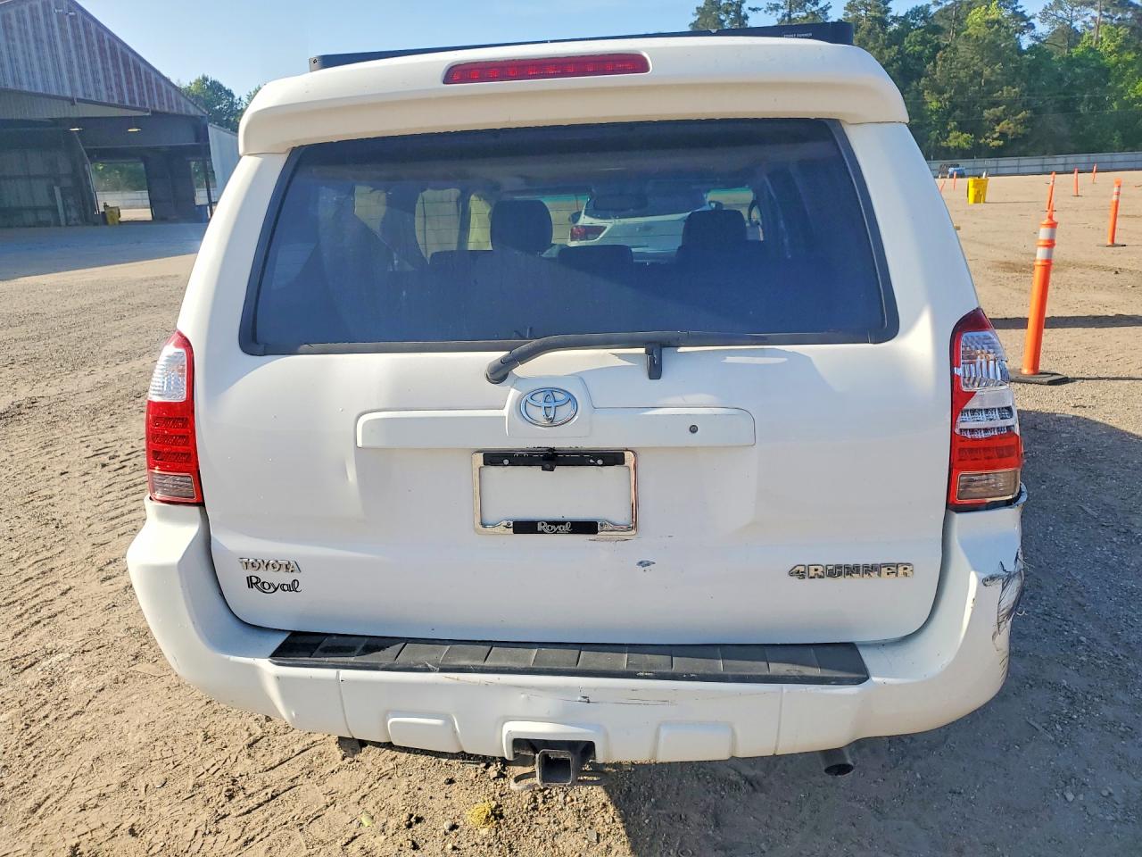 2007 Toyota 4runner Limited White vin: JTEBU17R870115006