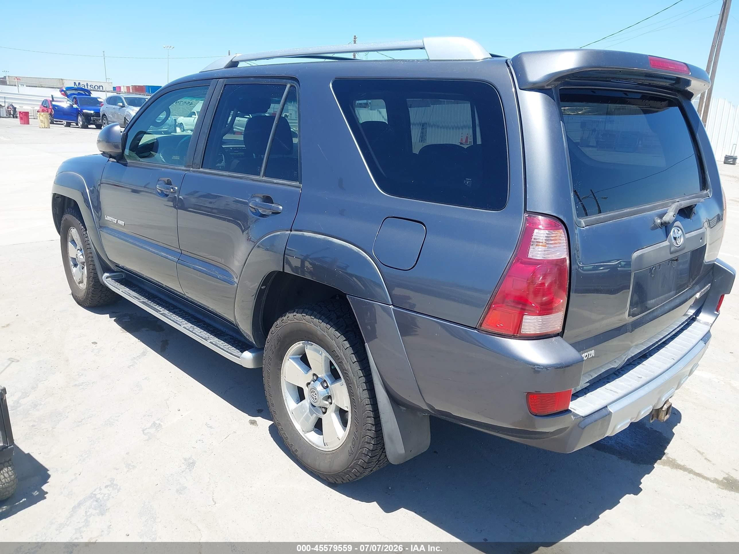2003 Toyota 4runner Limited V6 Серый vin: JTEBU17R938002502