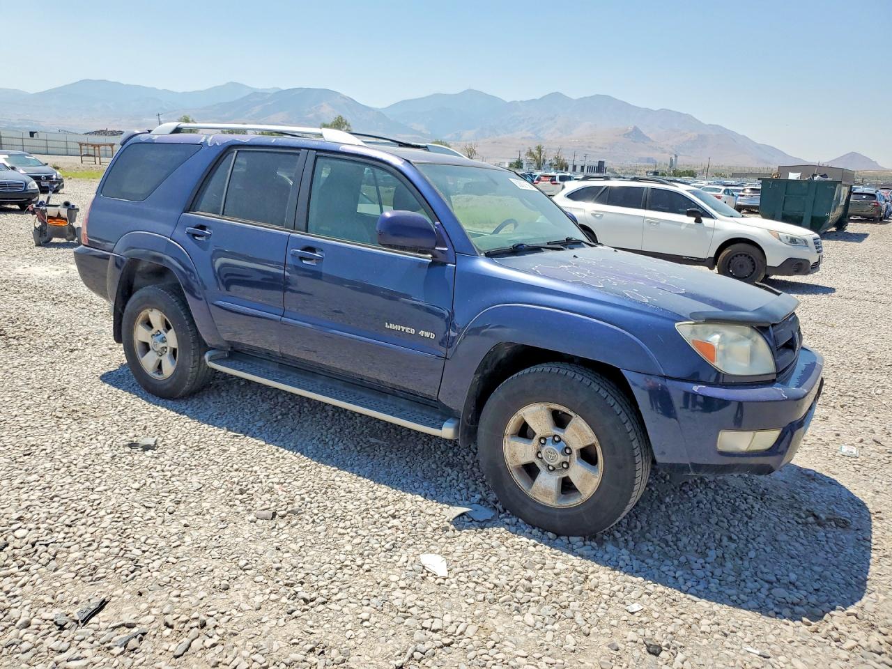 2004 Toyota 4runner Limited Синий vin: JTEBU17R948021746